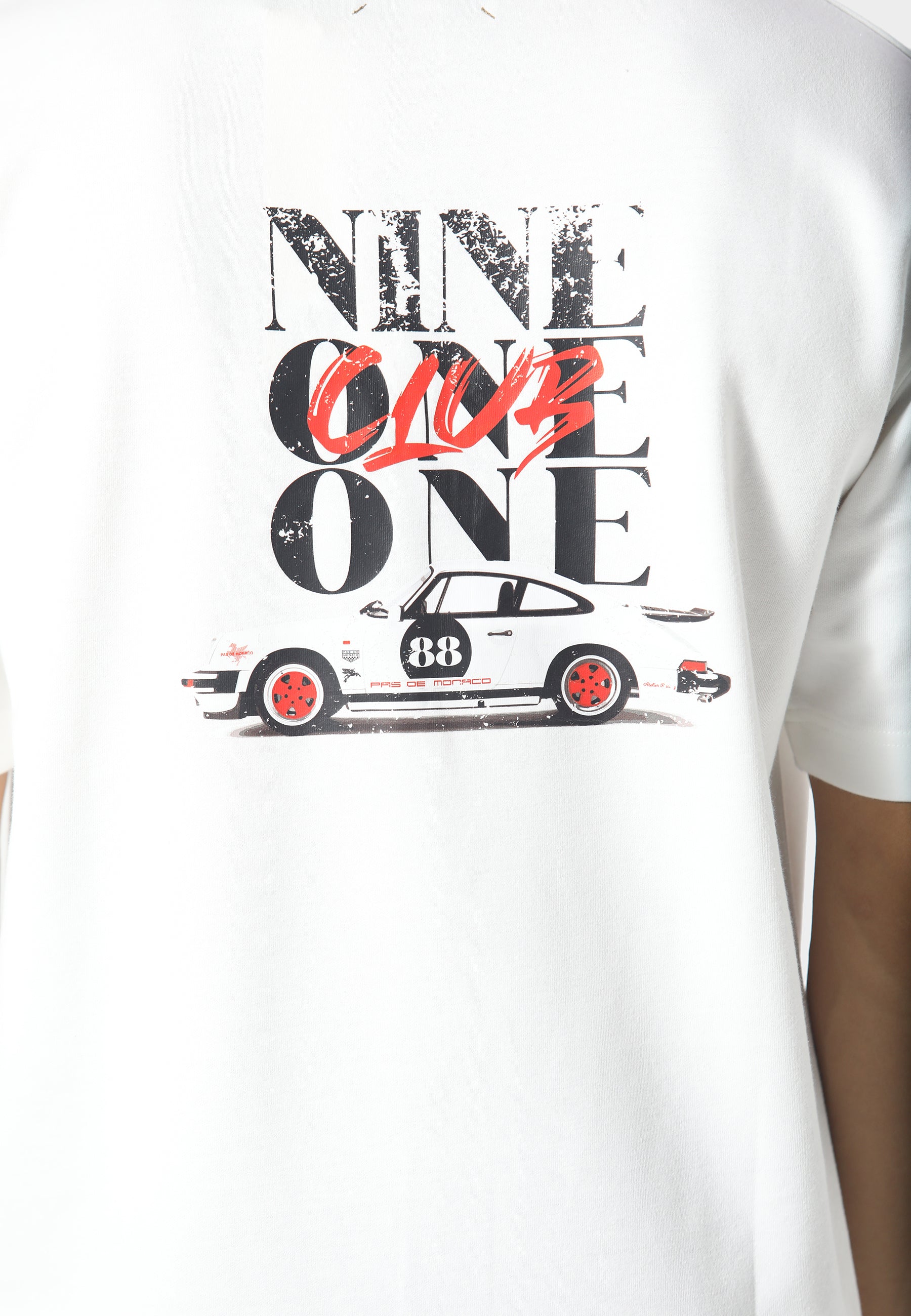 Nine One One Off White T-Shirt