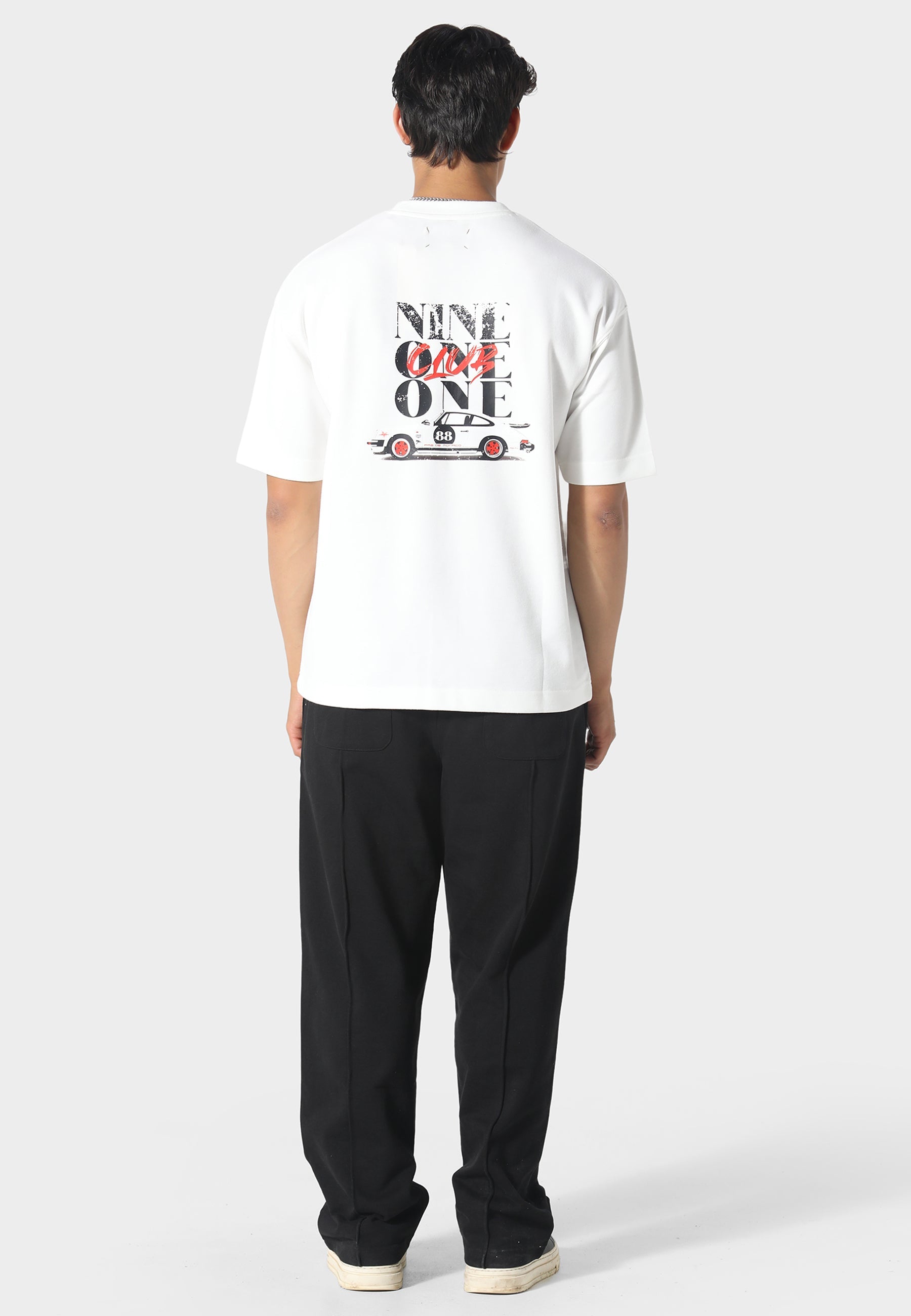 Nine One One Off White T-Shirt