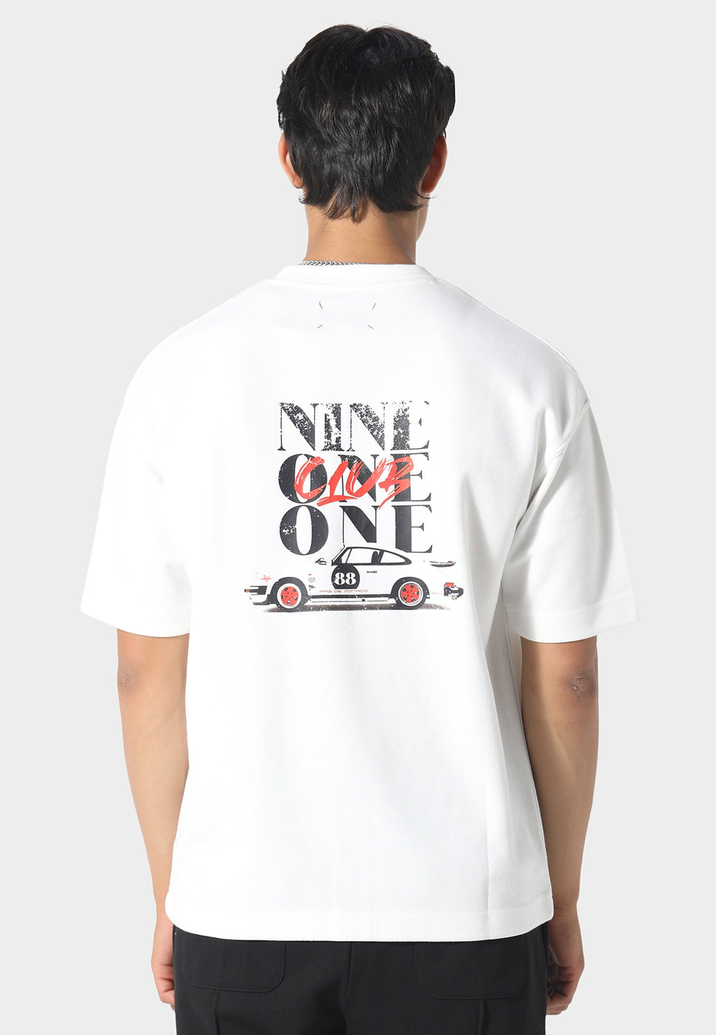 Nine One One Off White T-Shirt