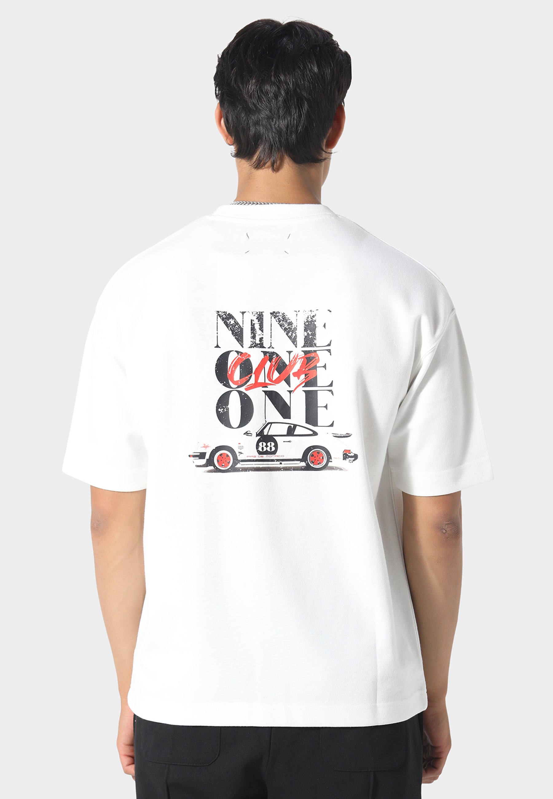 Nine One One Off White T-Shirt