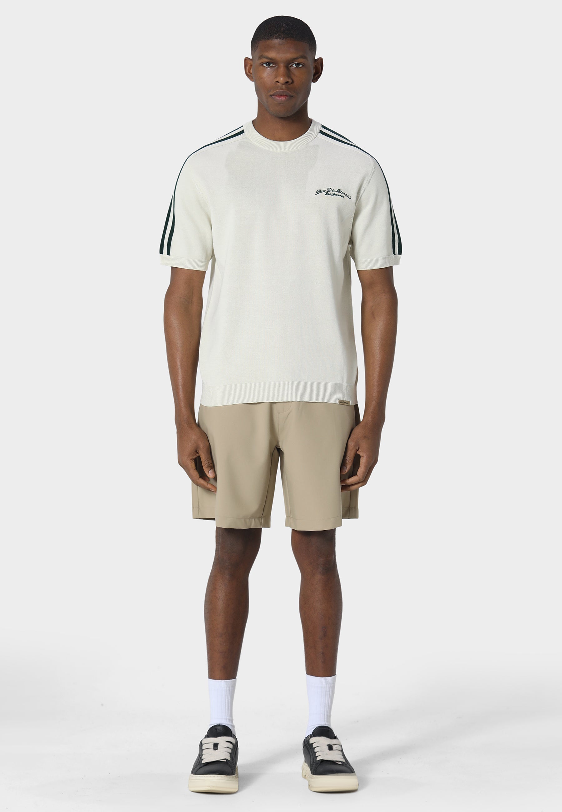 Palais Off White Knitted T-Shirt