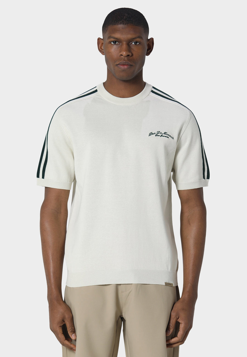 Palais Off White Knitted T-Shirt