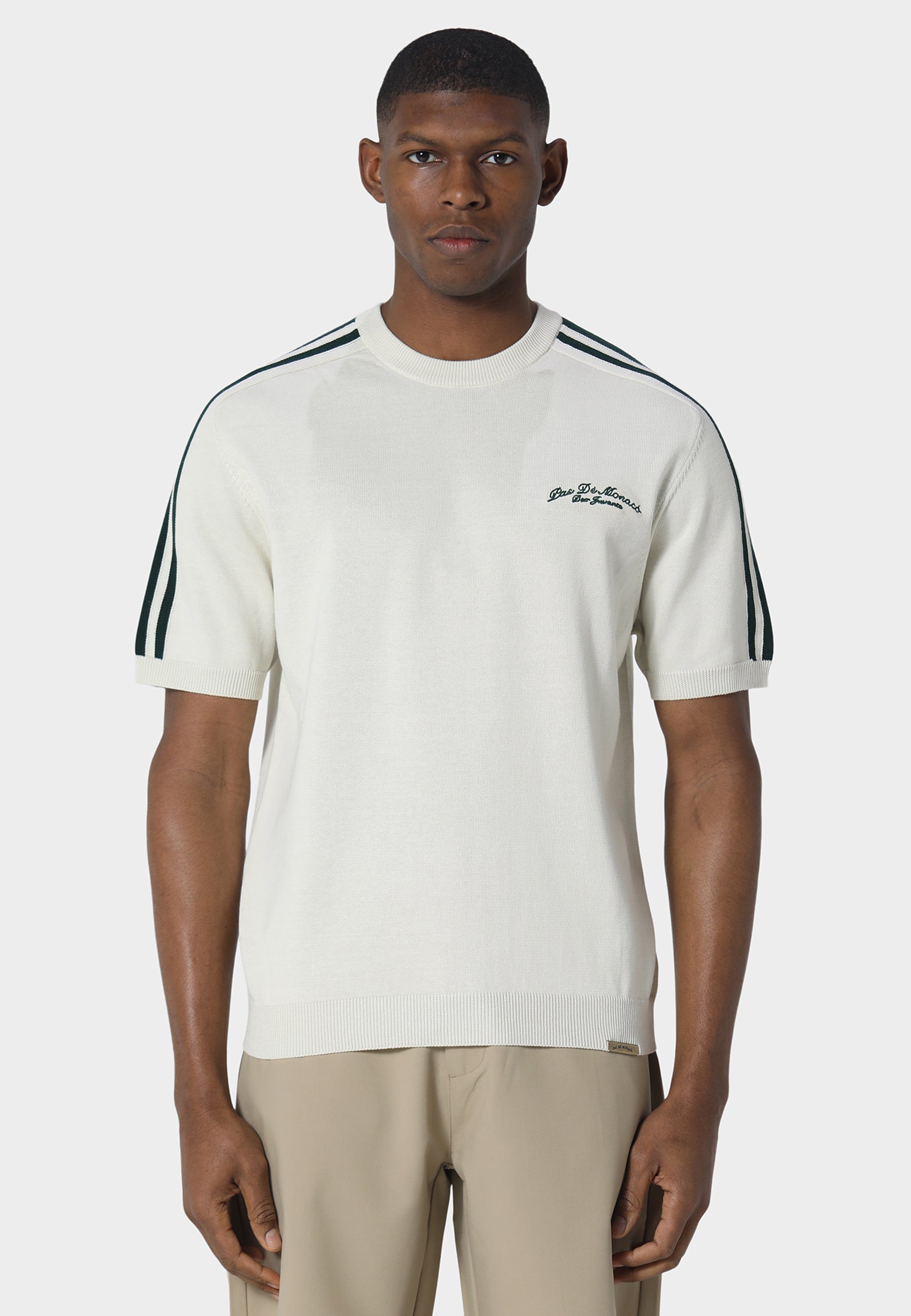 Palais Off White Knitted T-Shirt