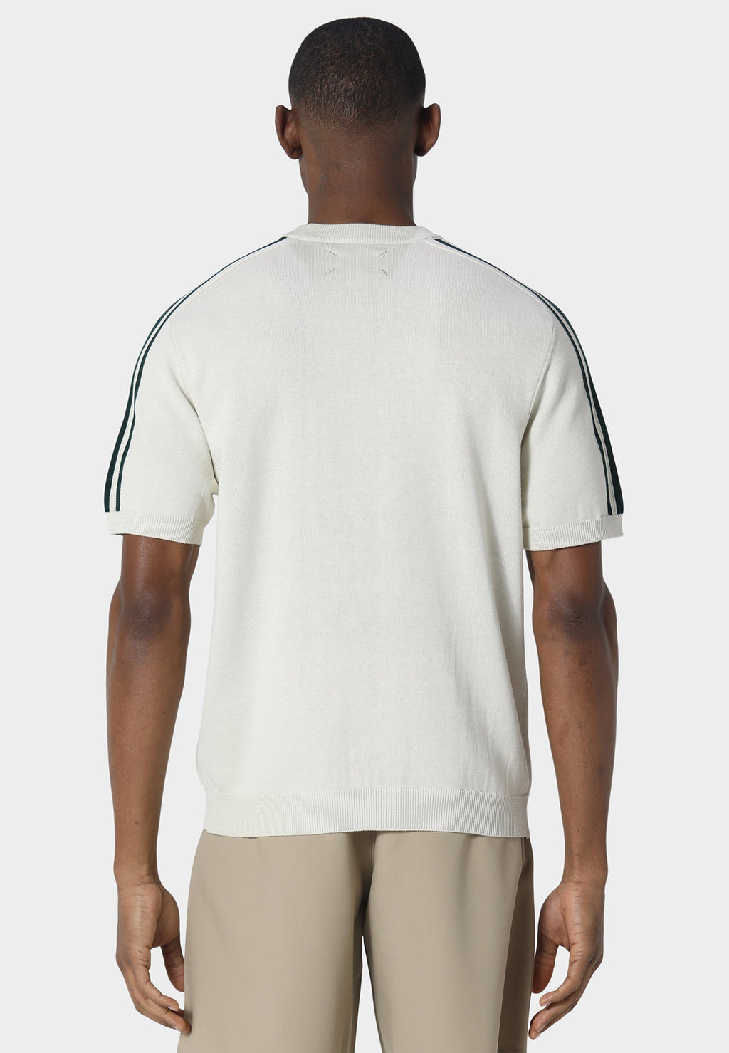 Palais Off White Knitted T-Shirt