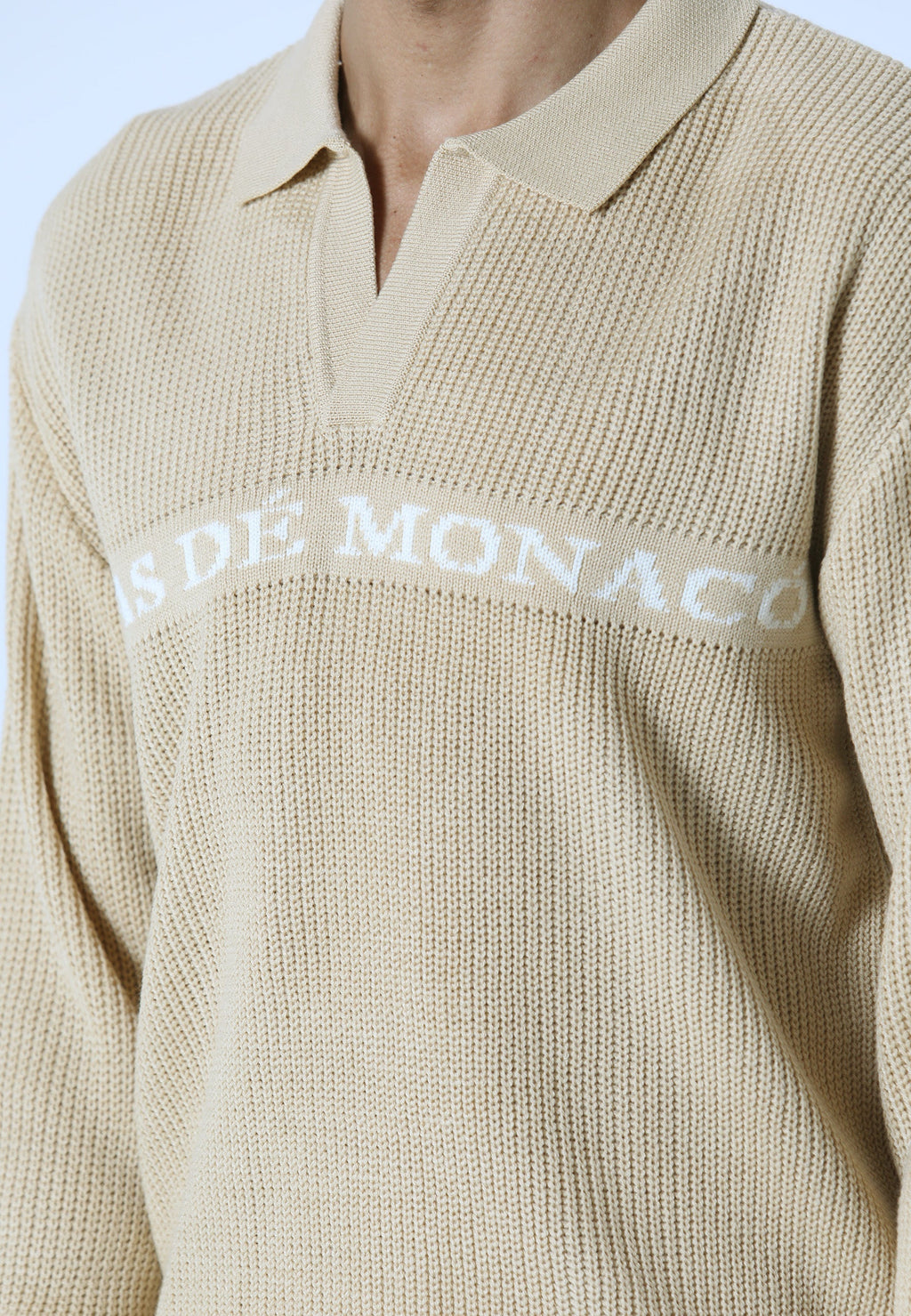 Knitted Tan Overshirt