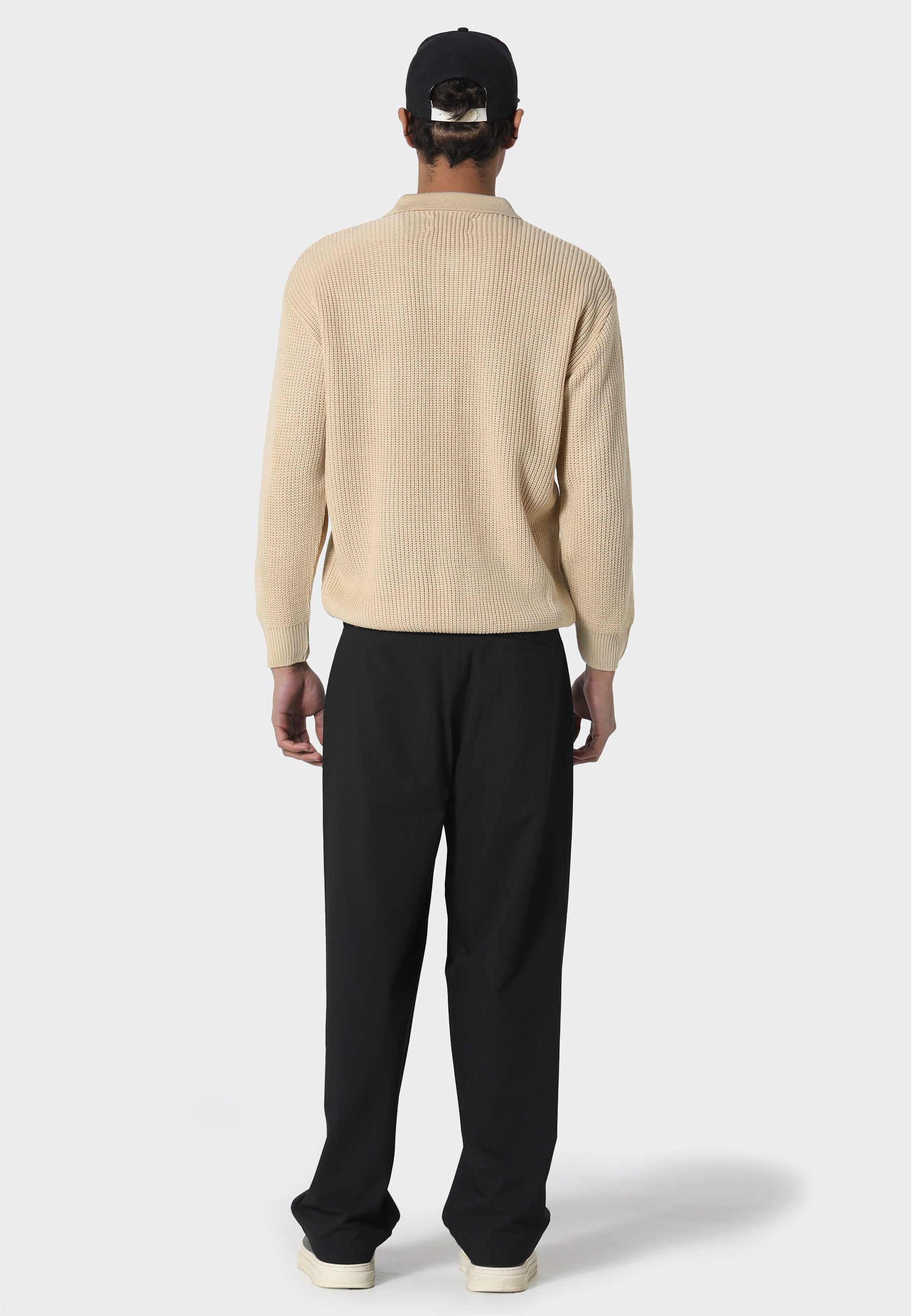 Knitted Tan Overshirt