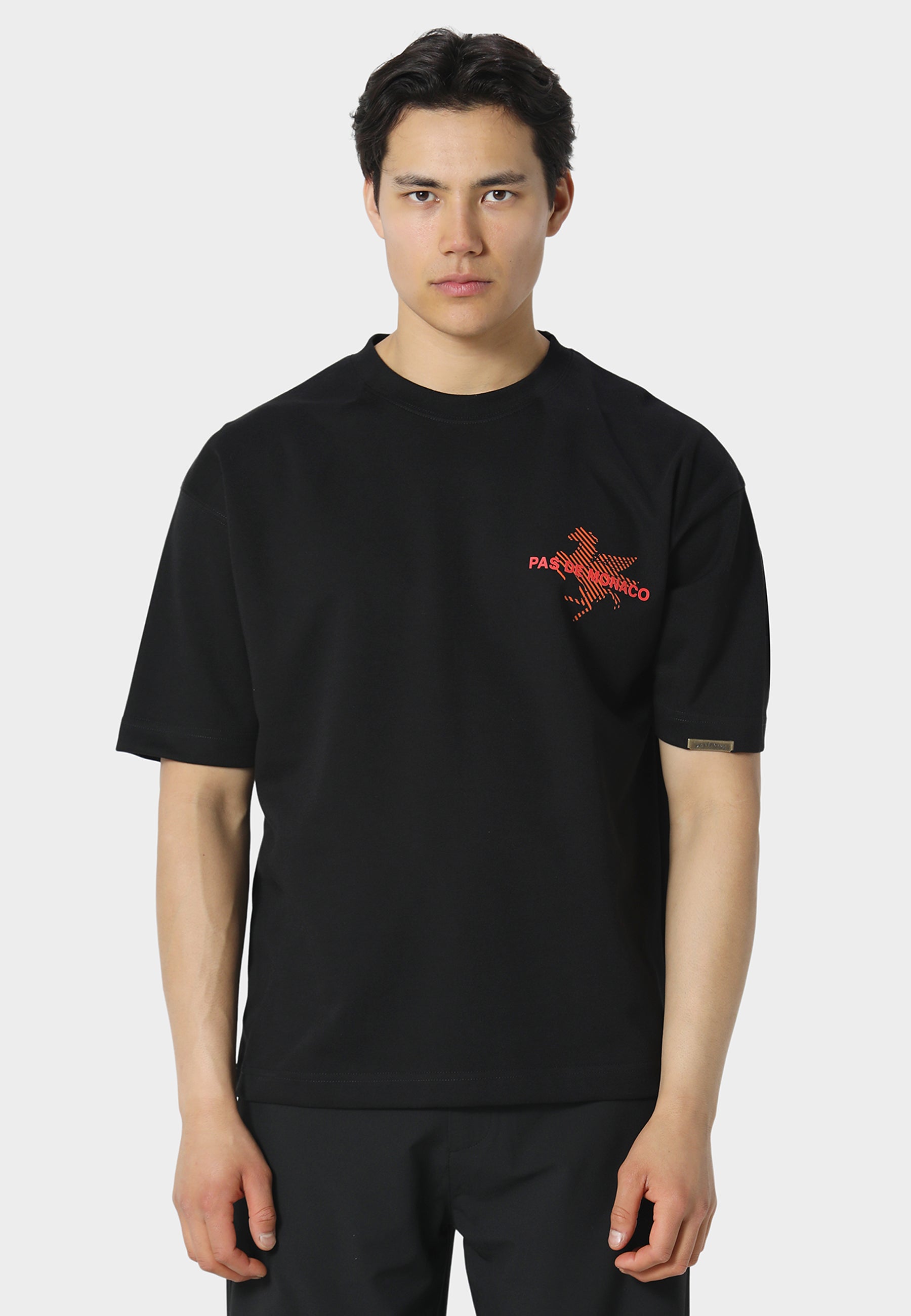 Pegaus Chevron Black T-Shirt