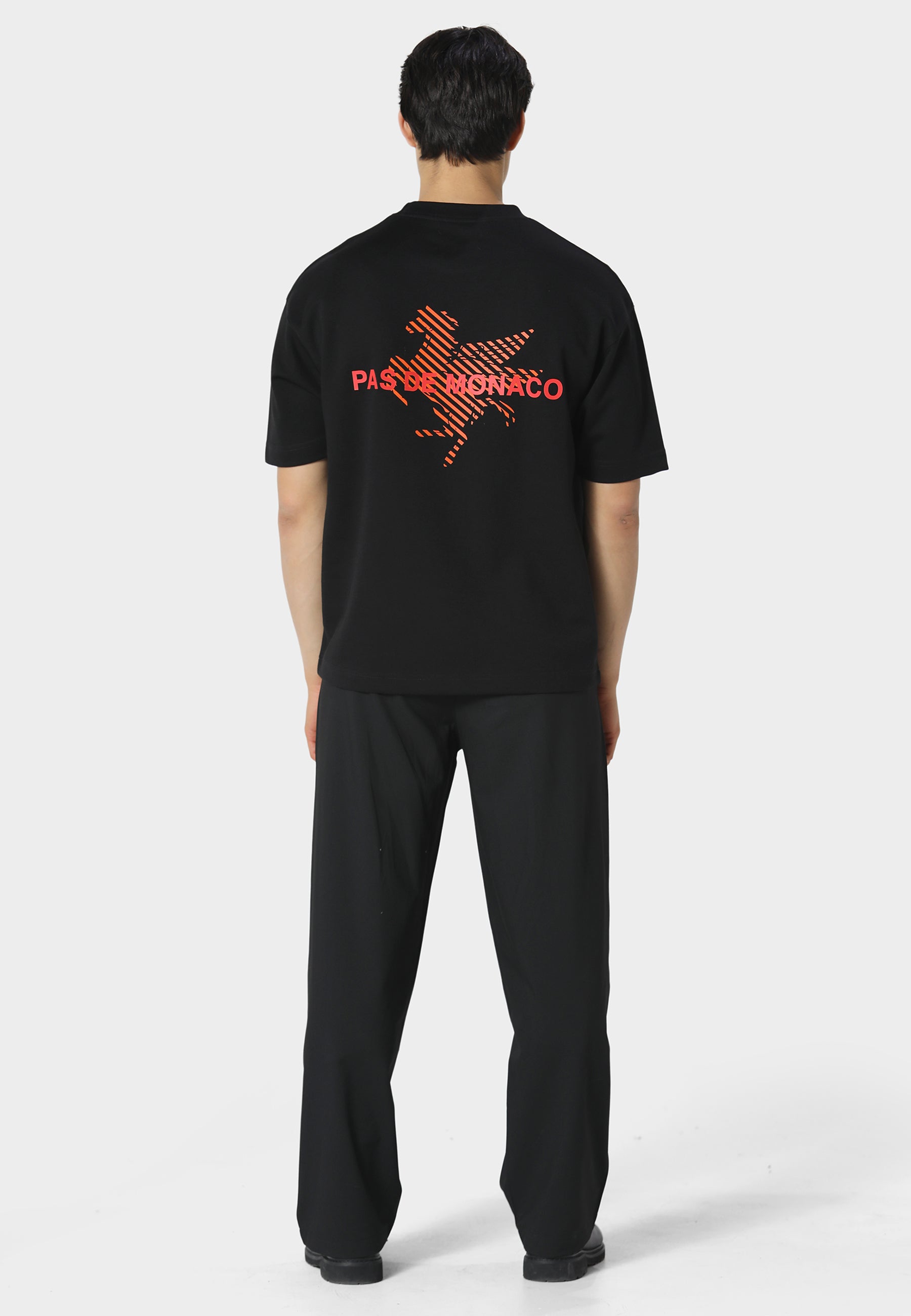 Pegaus Chevron Black T-Shirt