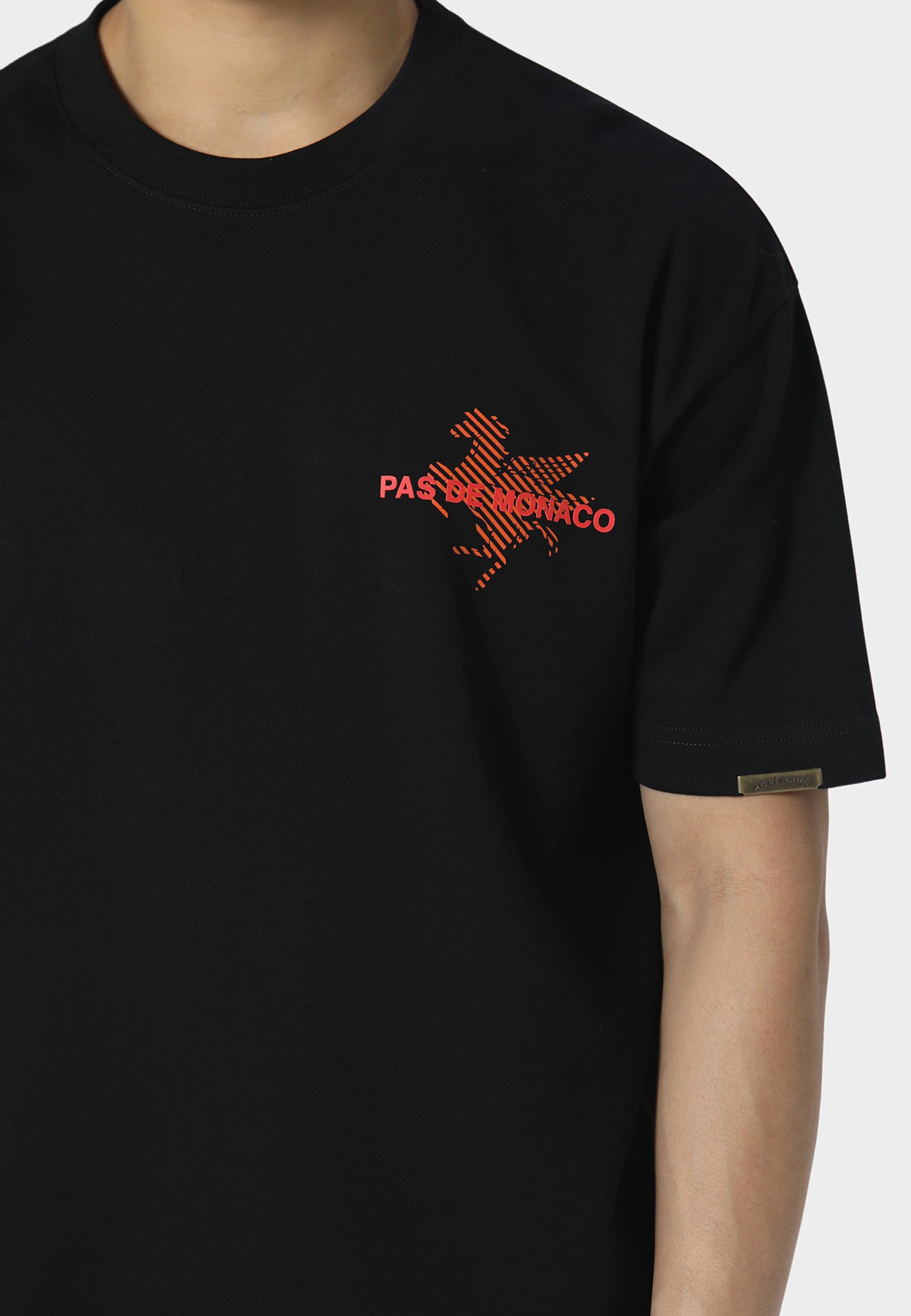 Pegaus Chevron Black T-Shirt