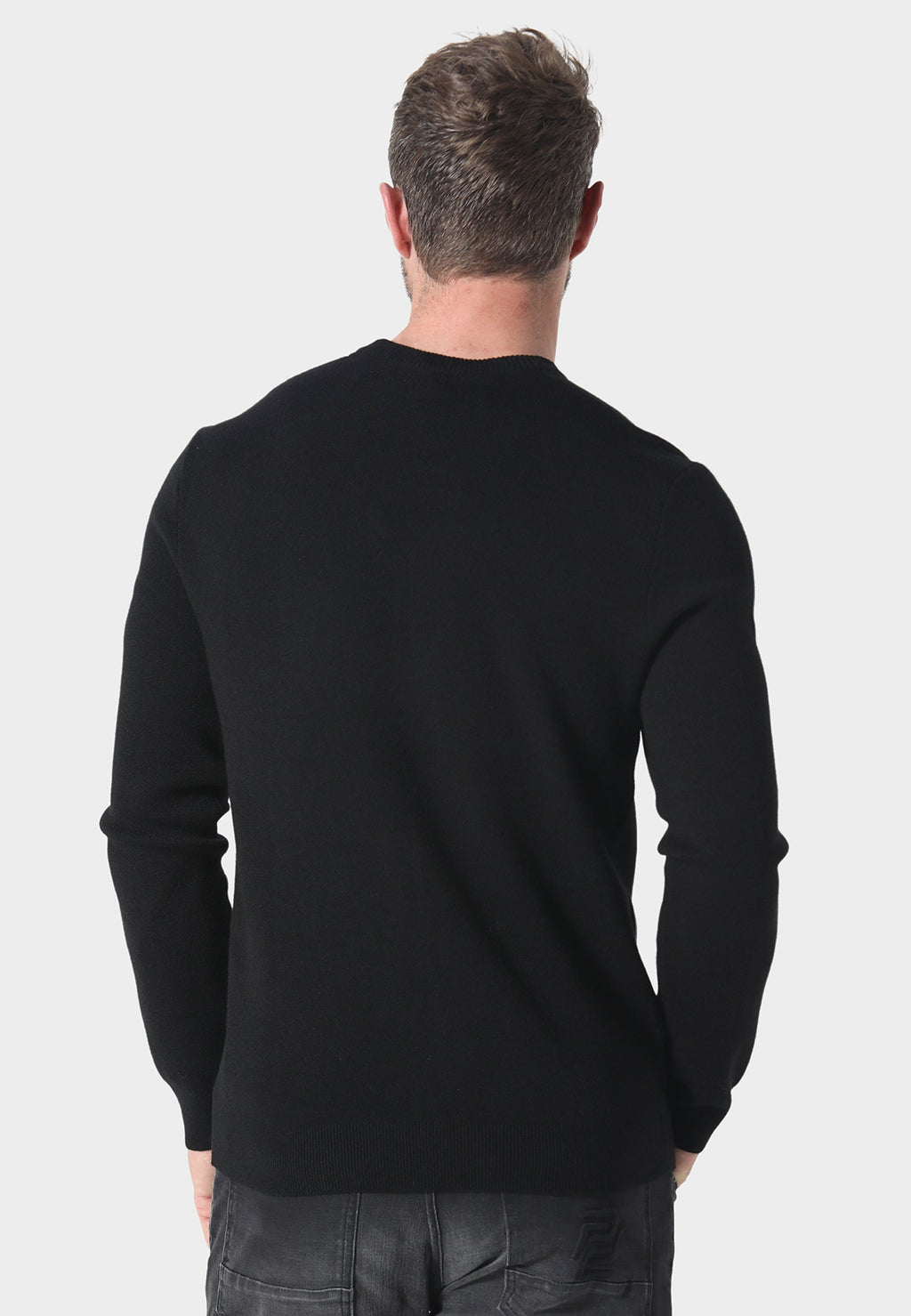 Perth Black Knitwear