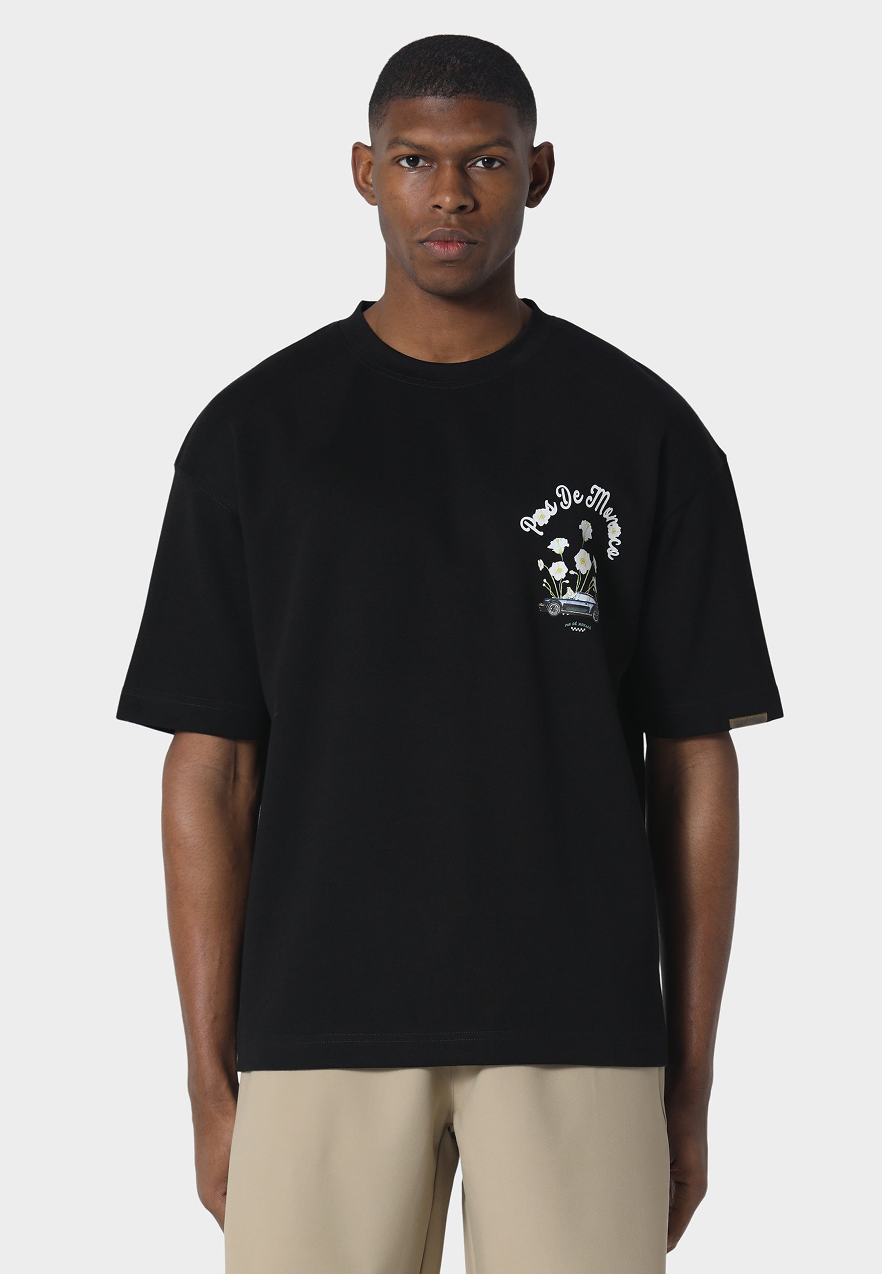 Pink Reverie Black T-Shirt