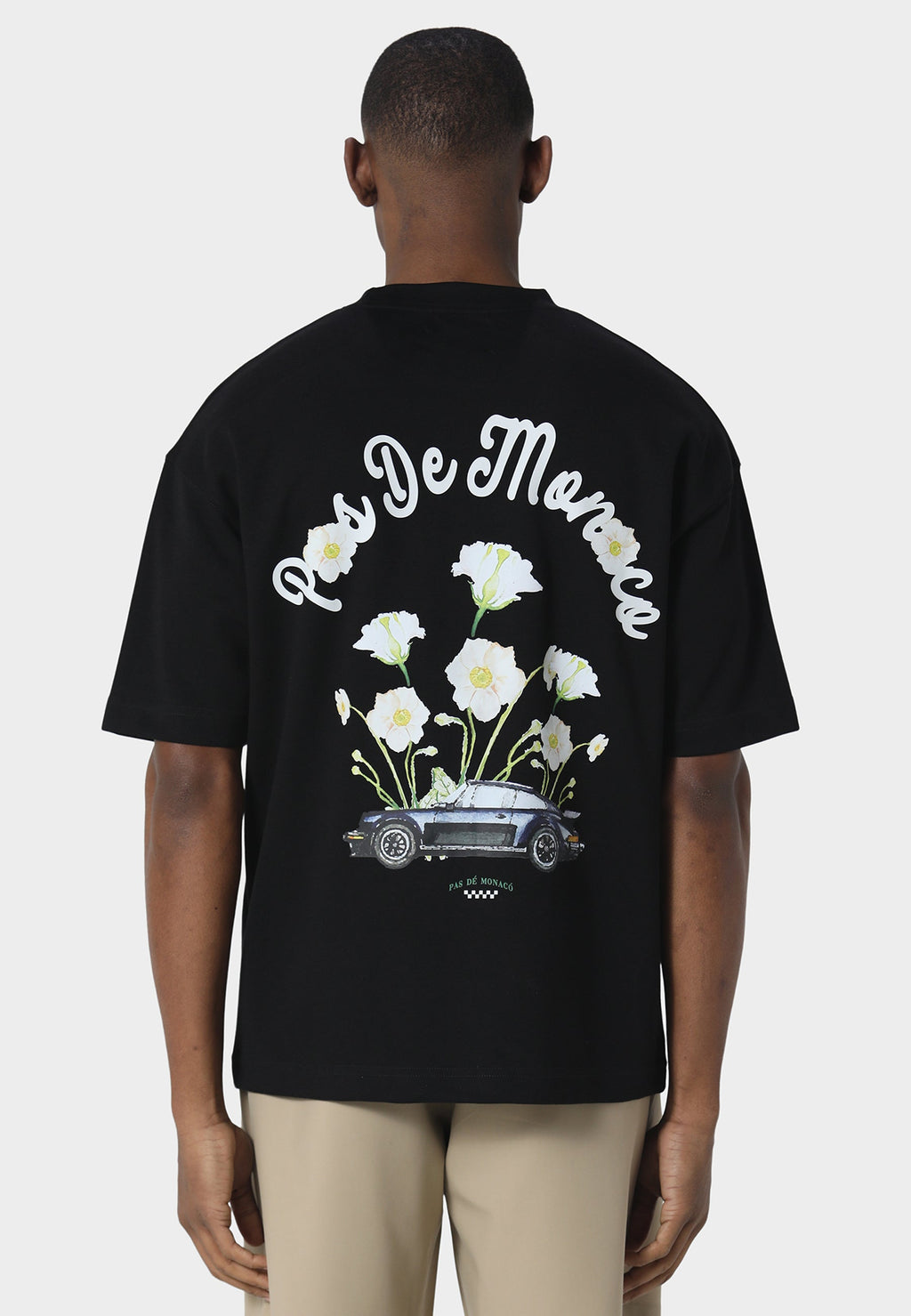 Pink Reverie Black T-Shirt
