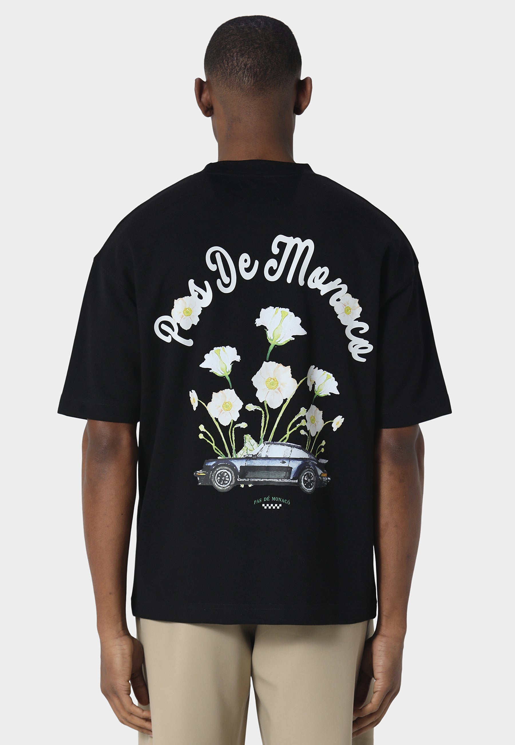 Pink Reverie Black T-Shirt