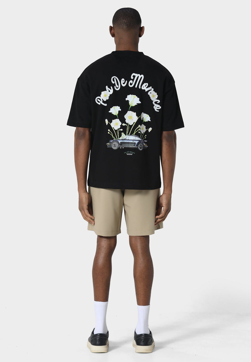 Pink Reverie Black T-Shirt