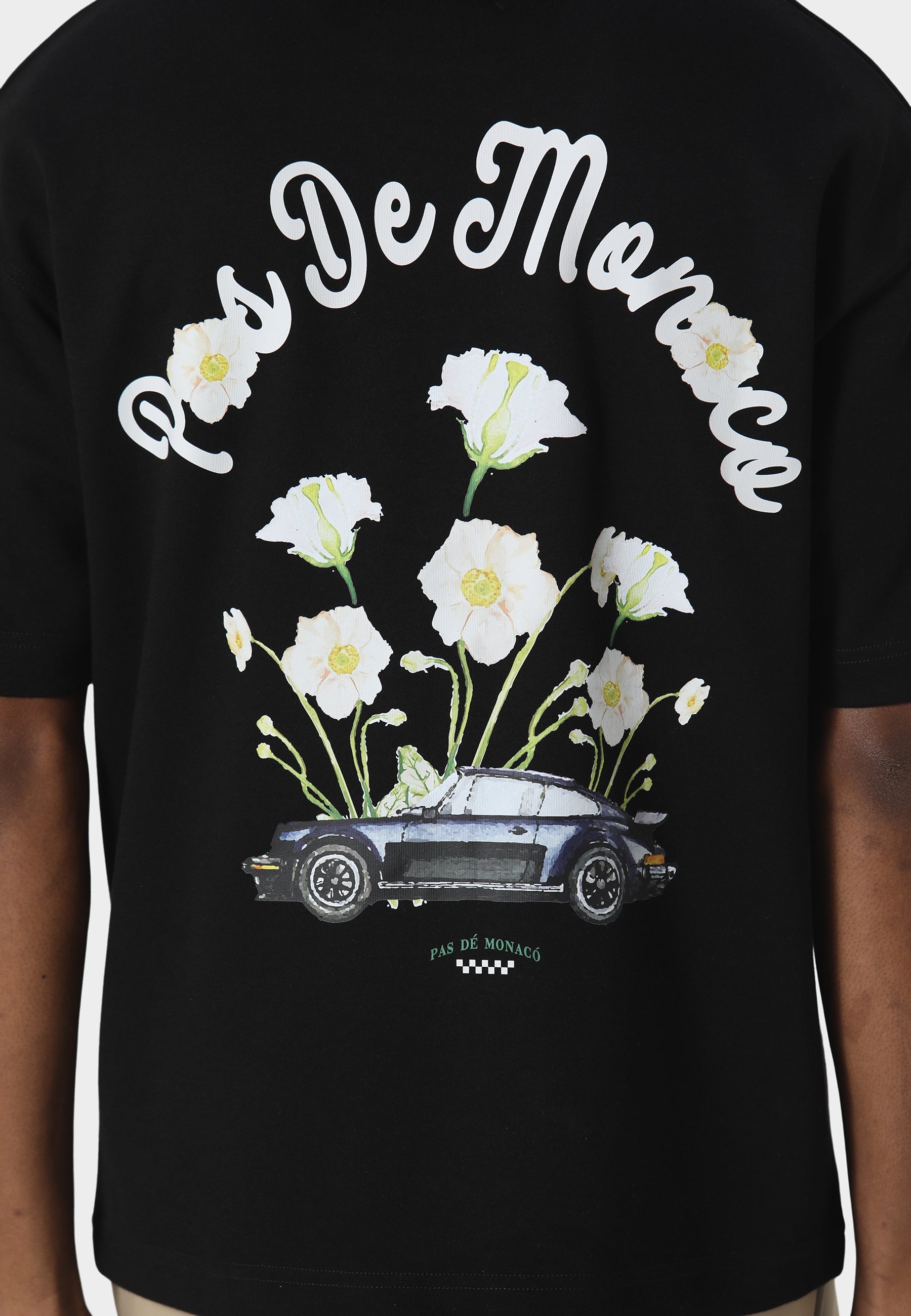 Pink Reverie Black T-Shirt