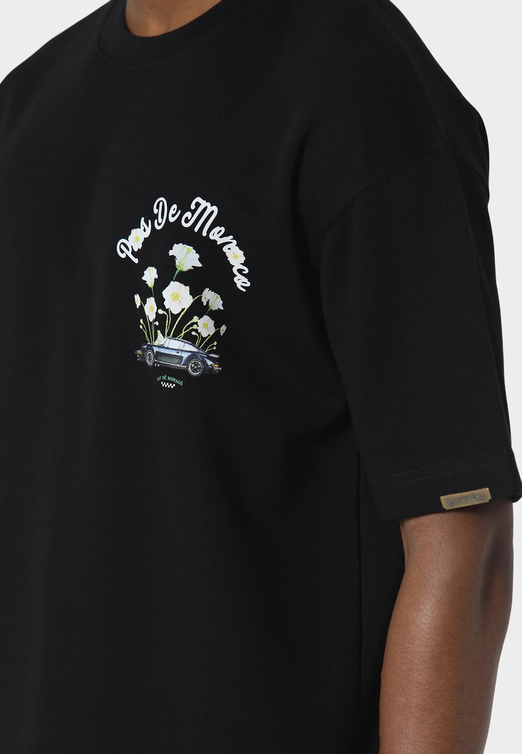 Pink Reverie Black T-Shirt