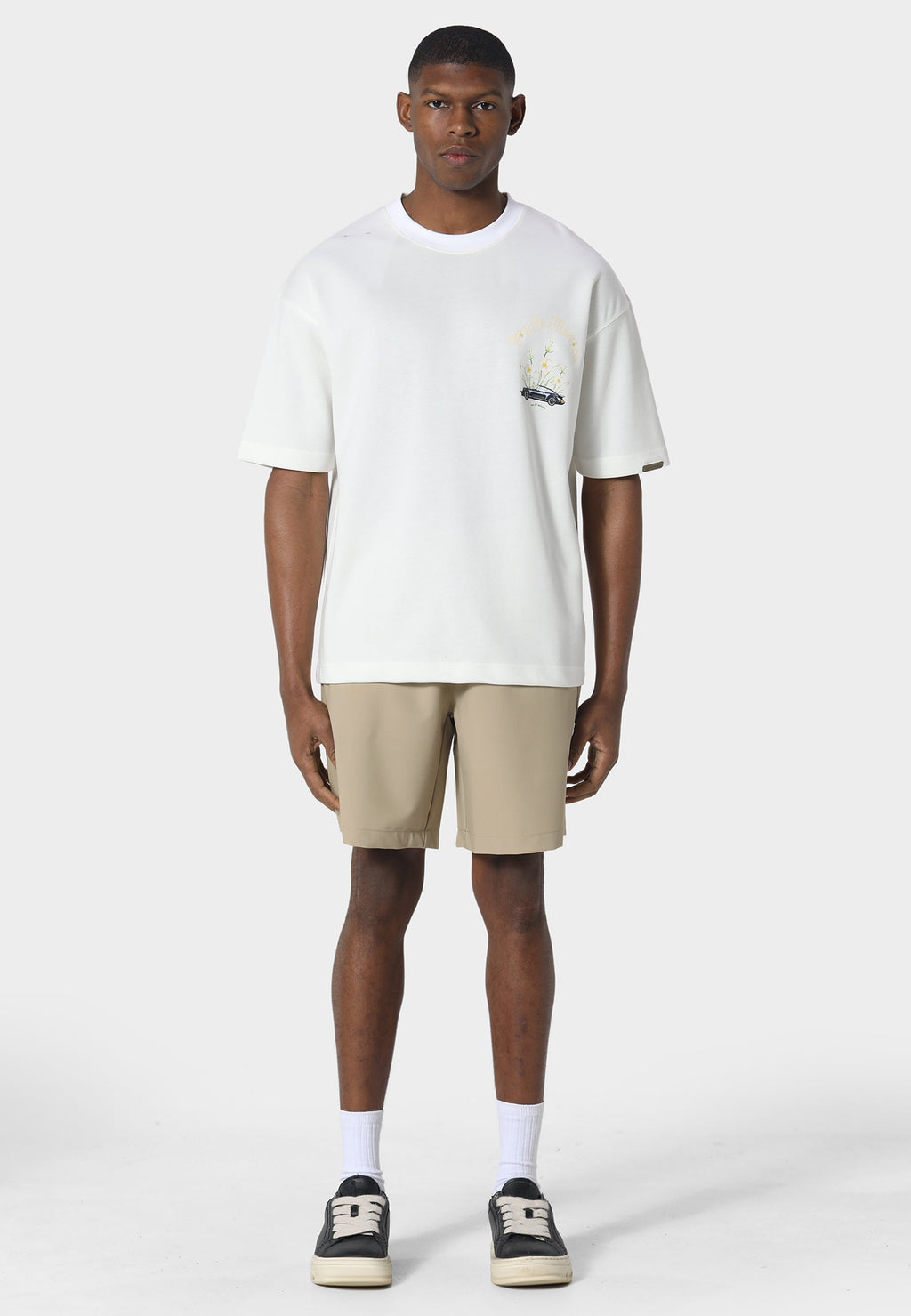Pink Reverie Off White T-Shirt