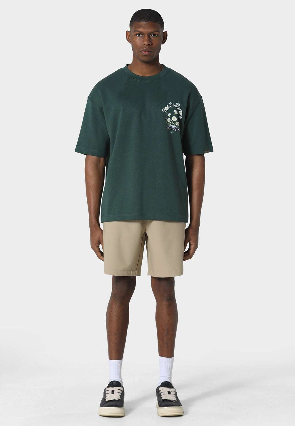Pink Reverie Pedosa Green T-Shirt