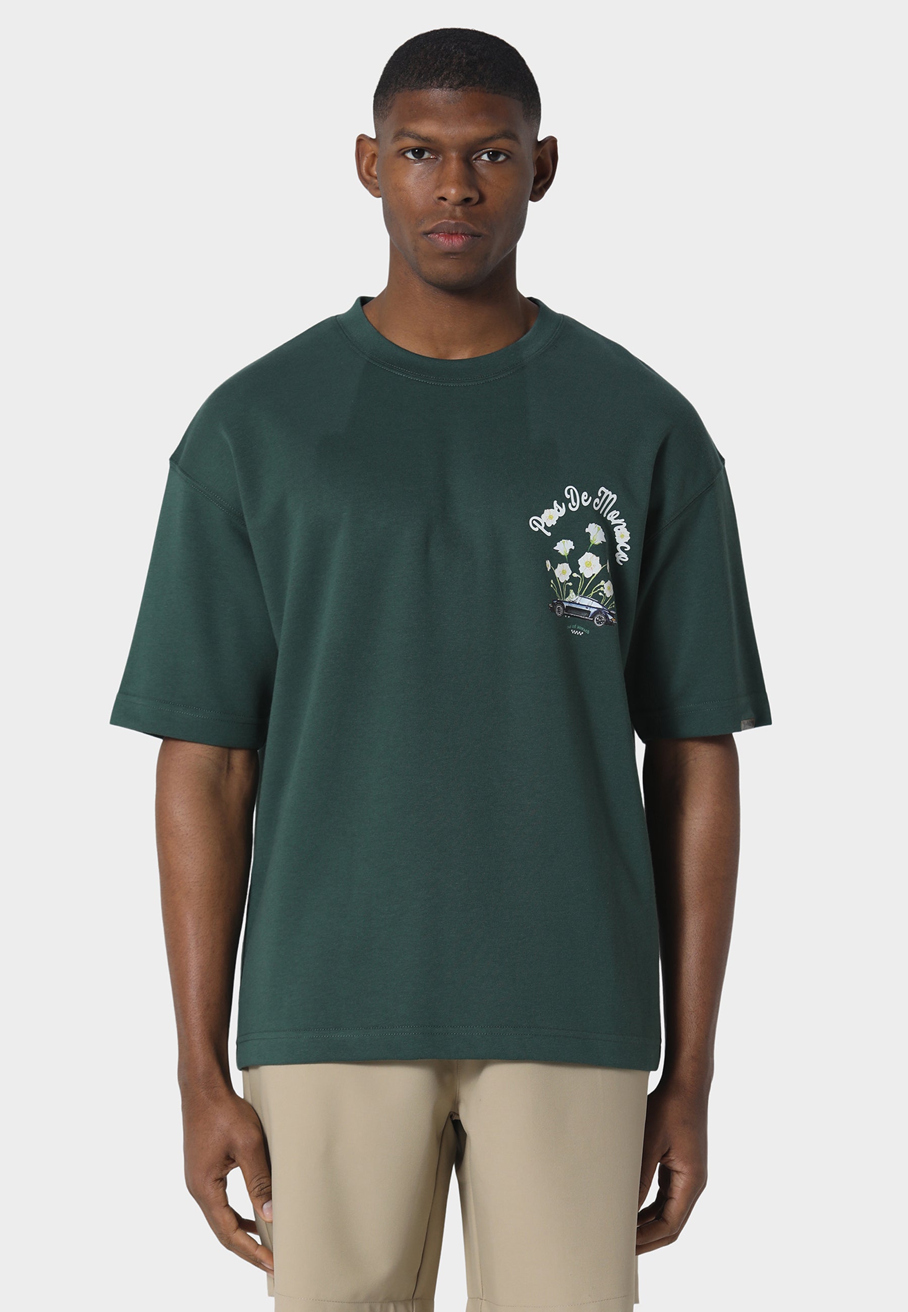 Pink Reverie Pedosa Green T-Shirt