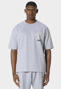 Pink Reverie Marl Grey T-Shirt