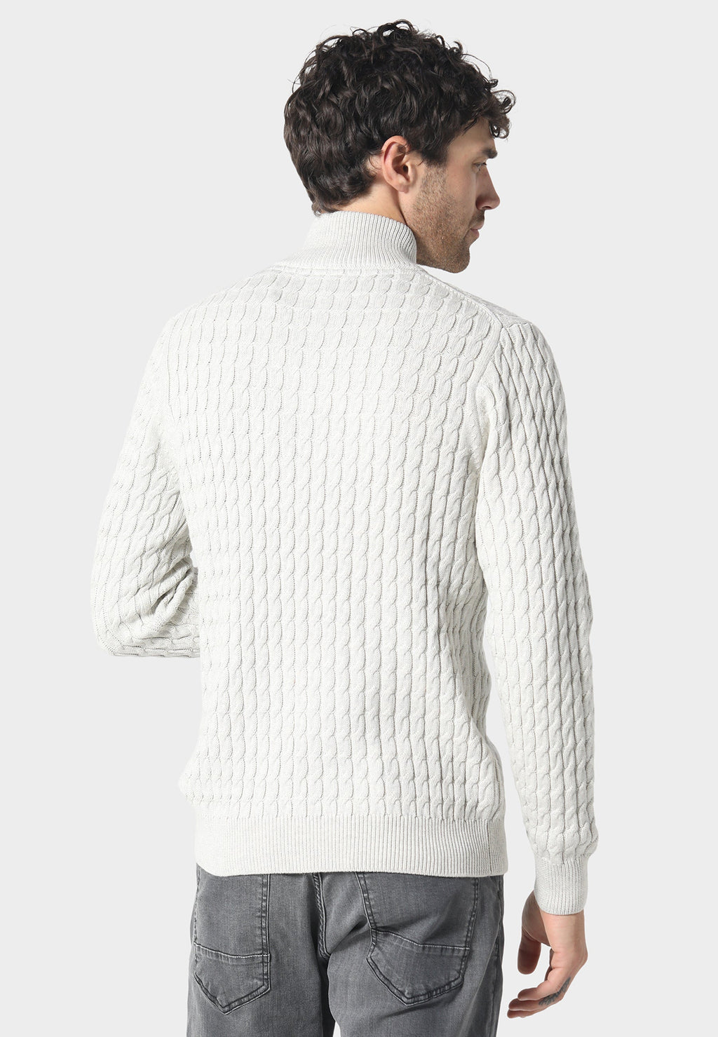 Portie Ecru Knitwear
