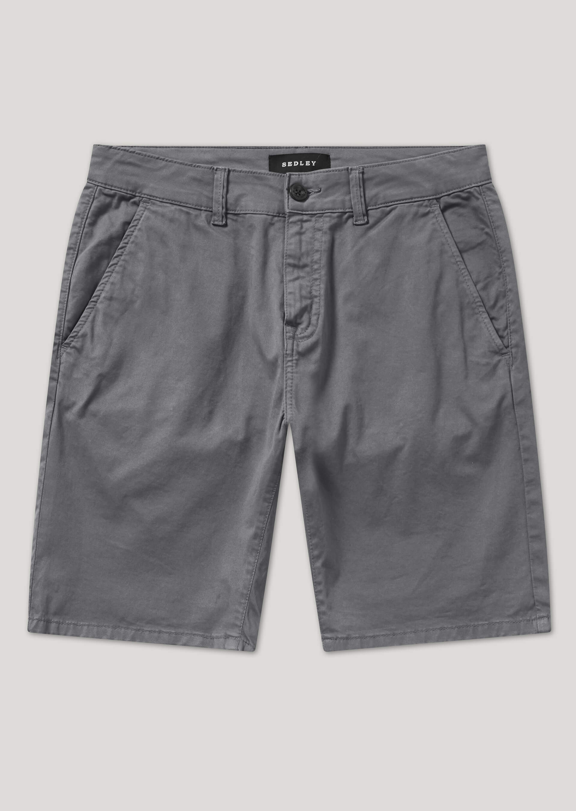 Redlaw Grey Chino Shorts