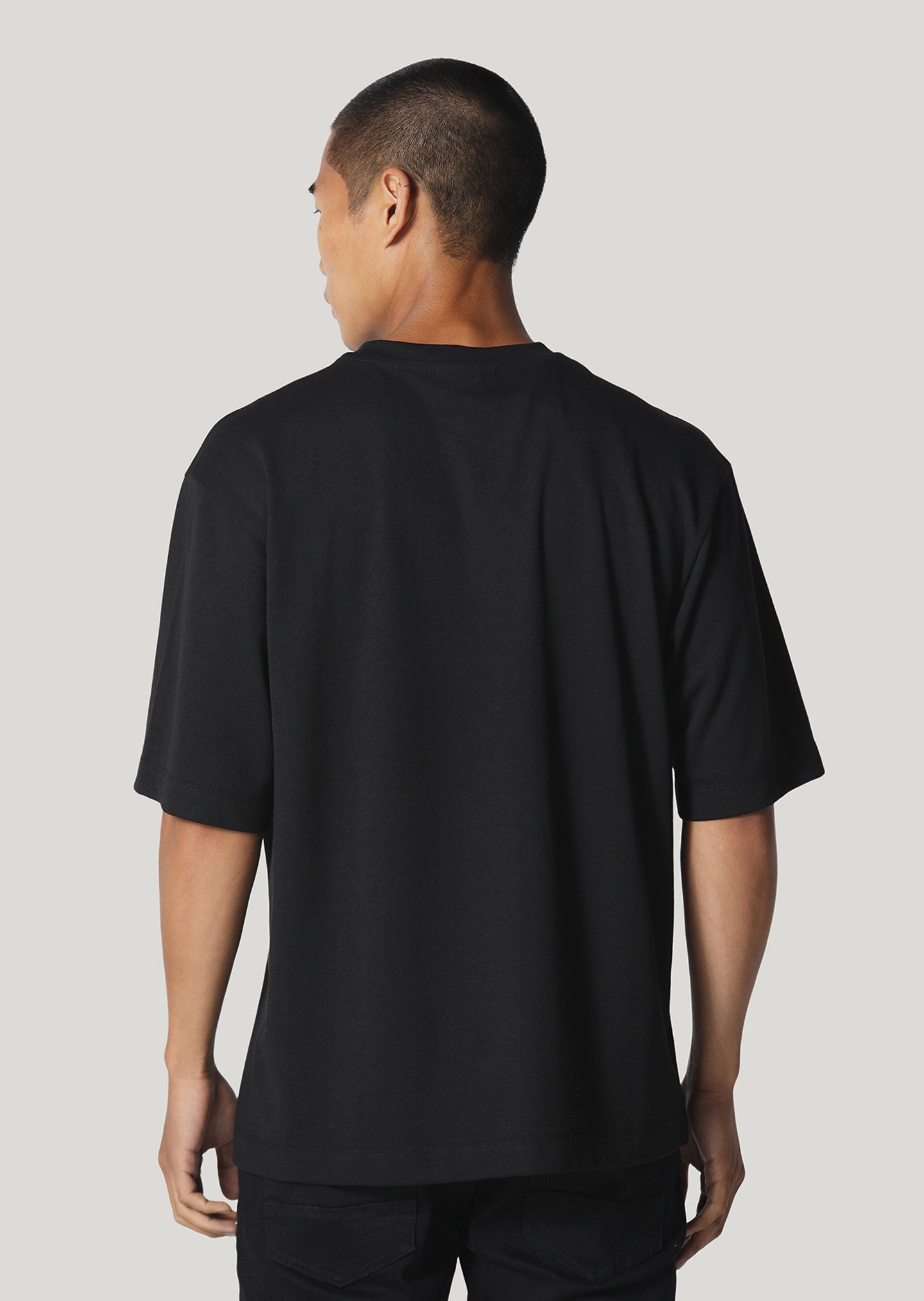 Rhodes Lightweight Black T-Shirt