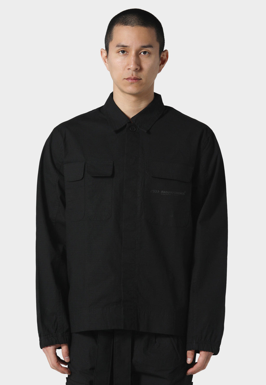 Rip Stop Black Jacket