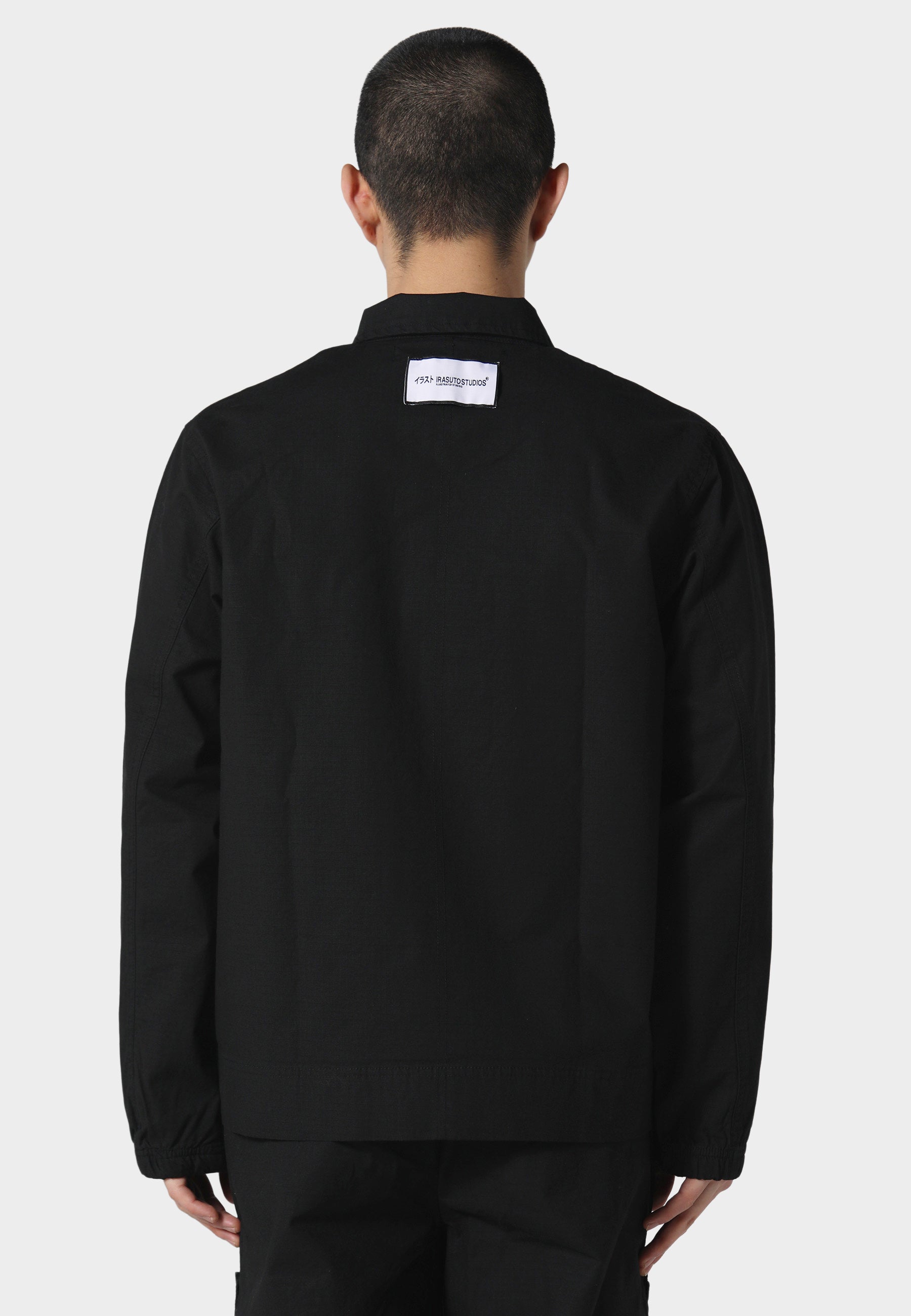 Rip Stop Black Jacket