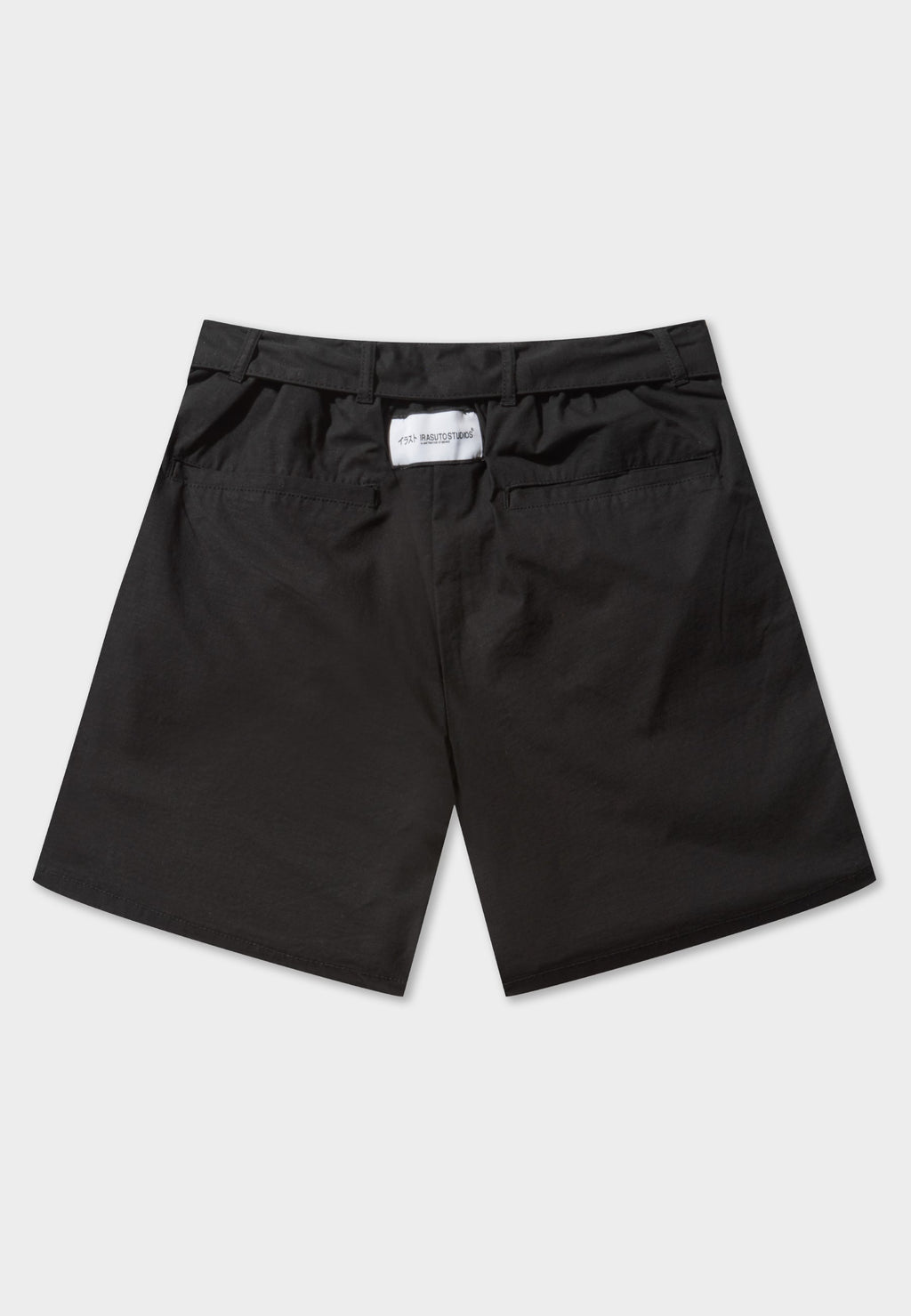 Rip Stop Black Cargo Shorts