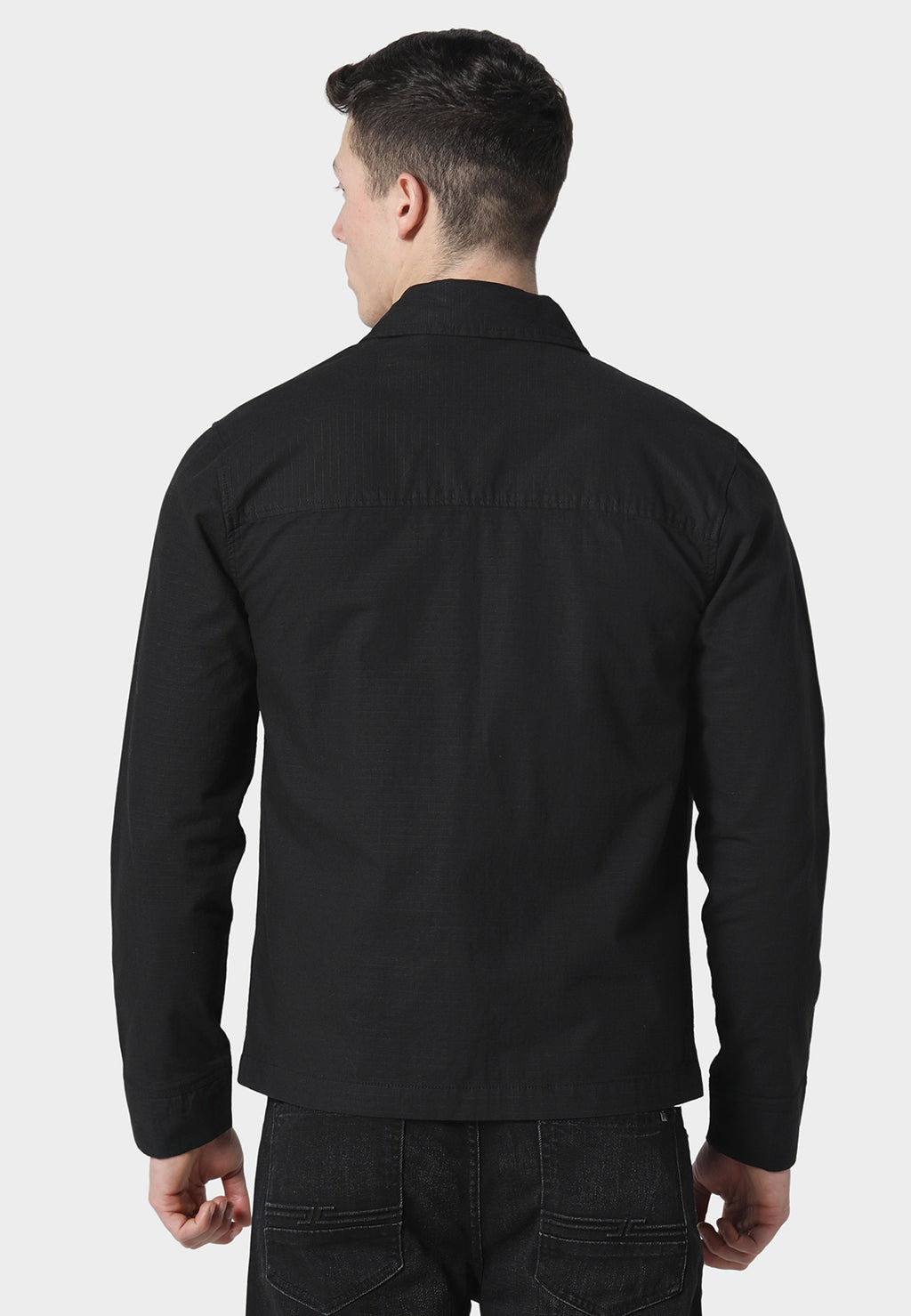 Rosegrove Jet Black Overshirt