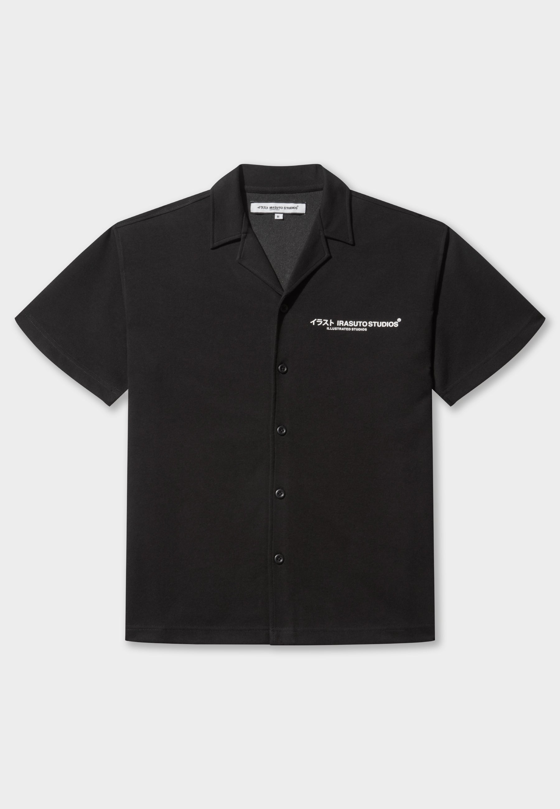 Saraisu Cuban Black Shirt