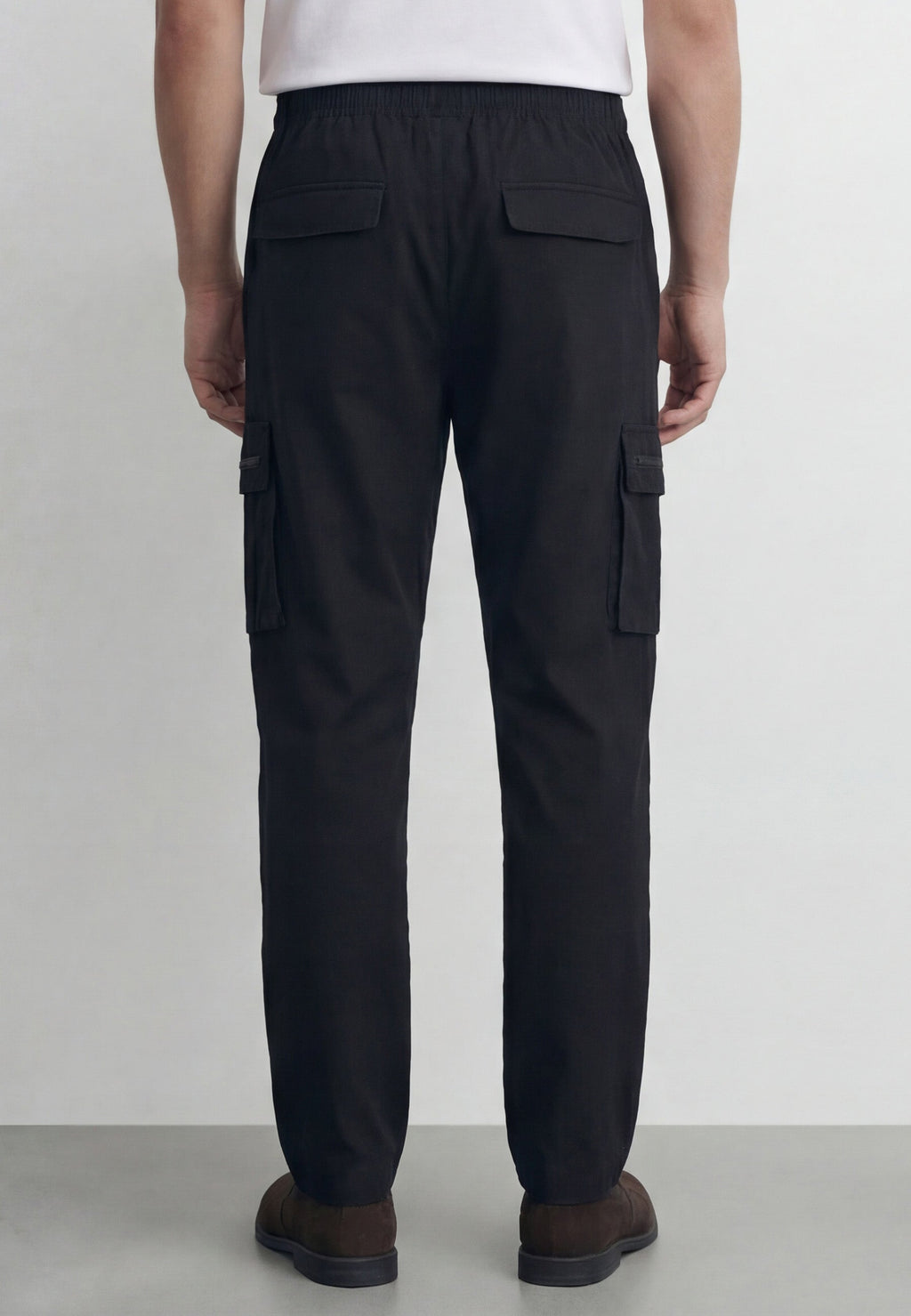 Savoco Black Cargo Pants