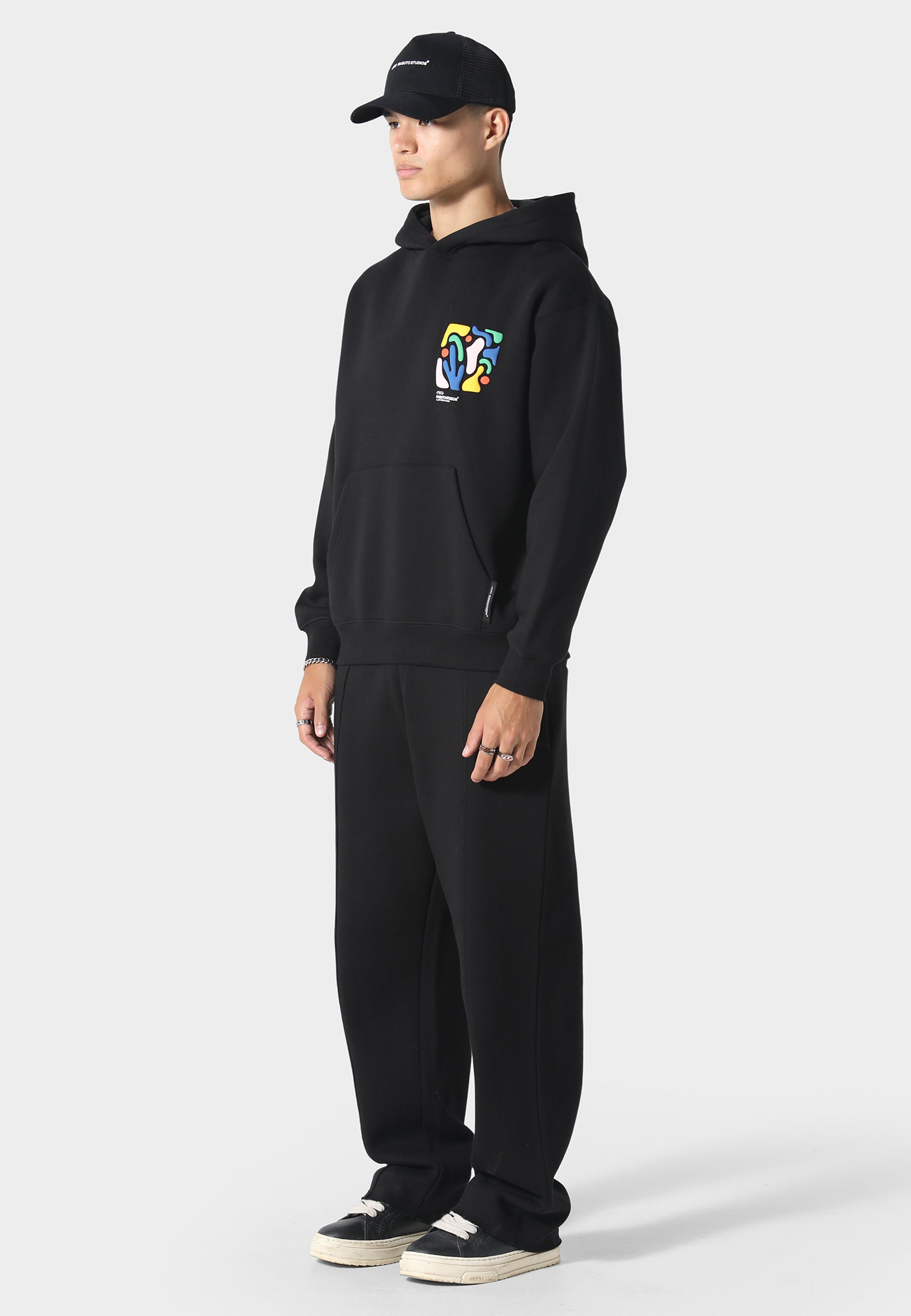 Shikaku Form Black Hoodie