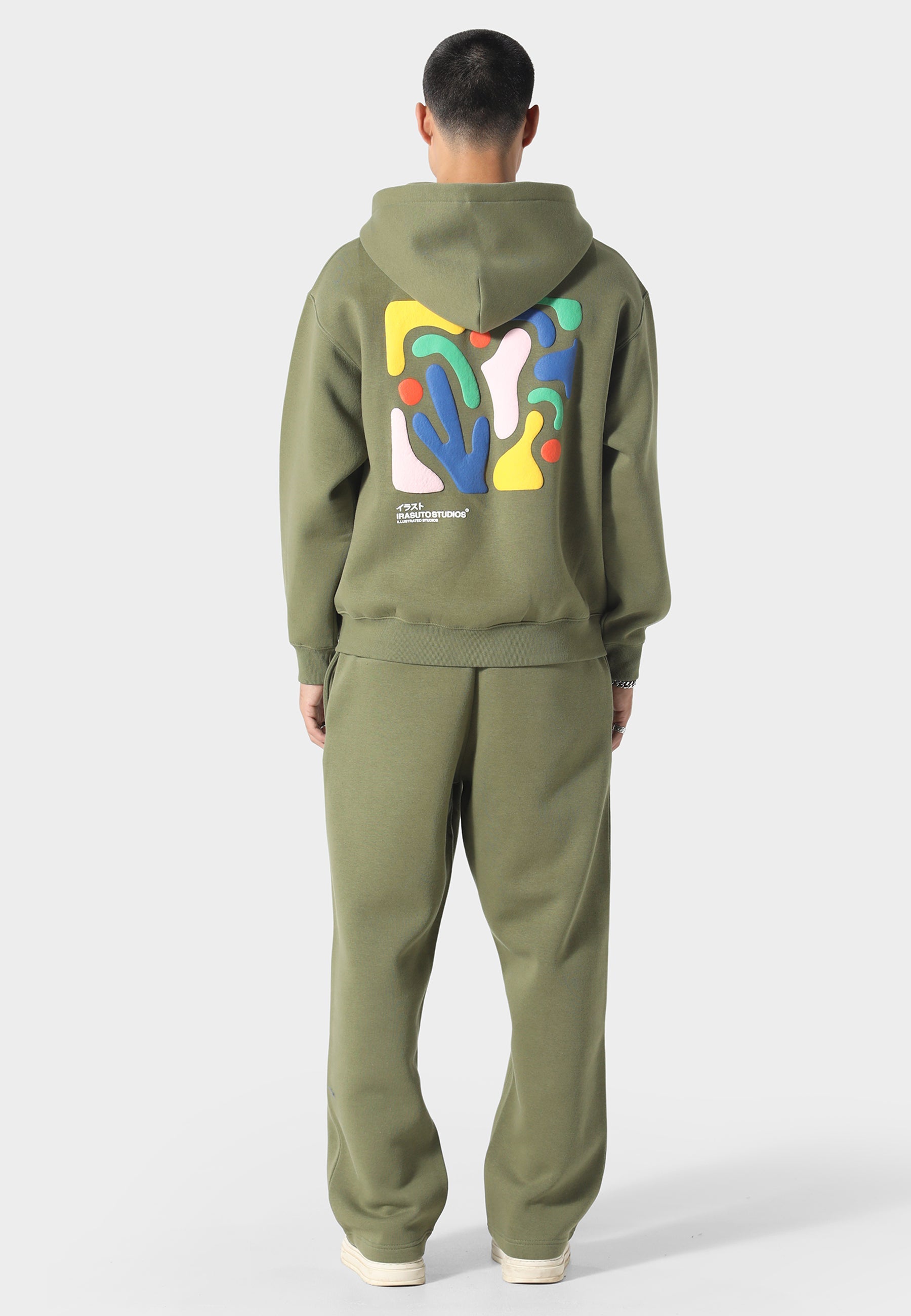 Shikaku Form Khaki Zip Hoodie