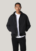 Shuttleworth Black Cropped Sleeve Jacket