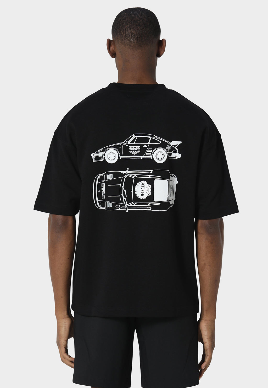 Slanted Black T-Shirt
