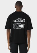 Slanted Black T-Shirt