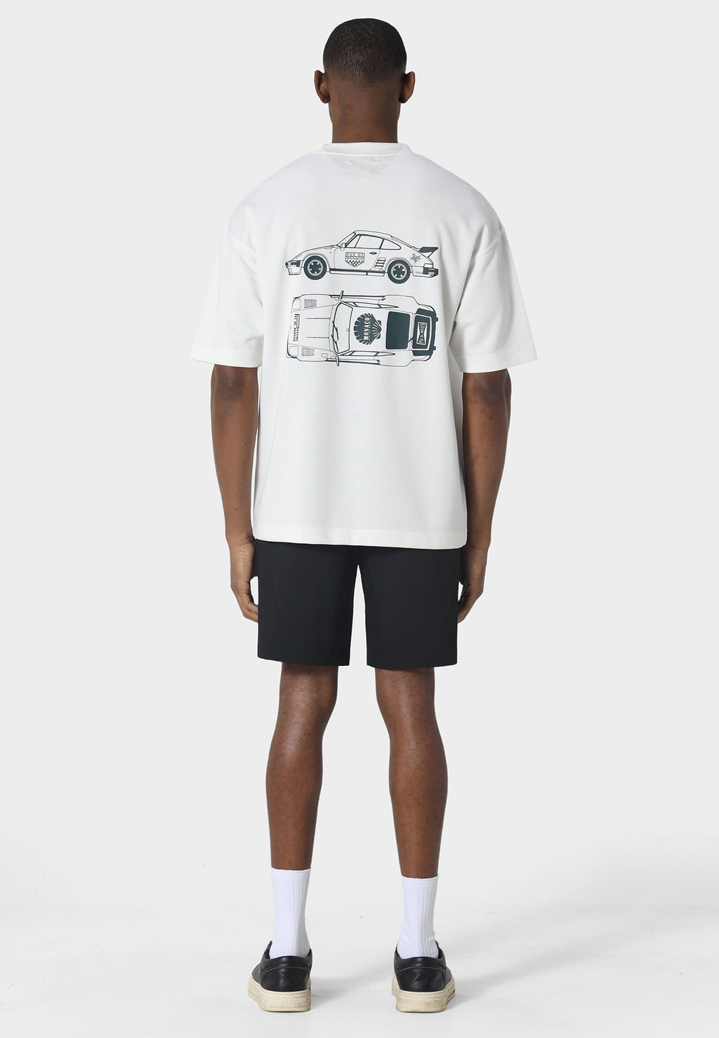 Slanted Off White T-Shirt