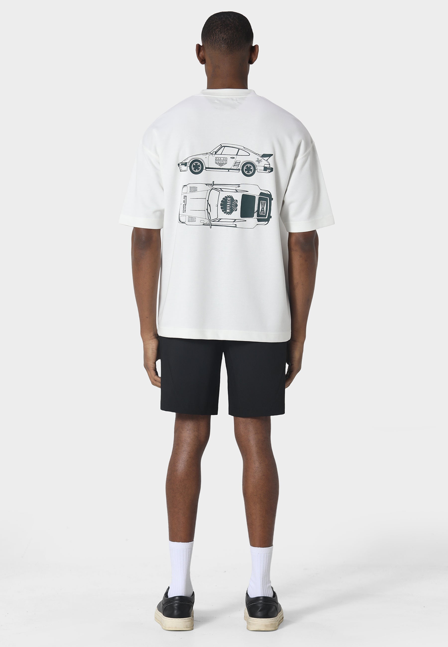 Slanted Off White T-Shirt