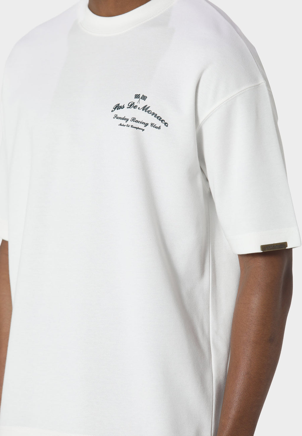 Slanted Off White T-Shirt