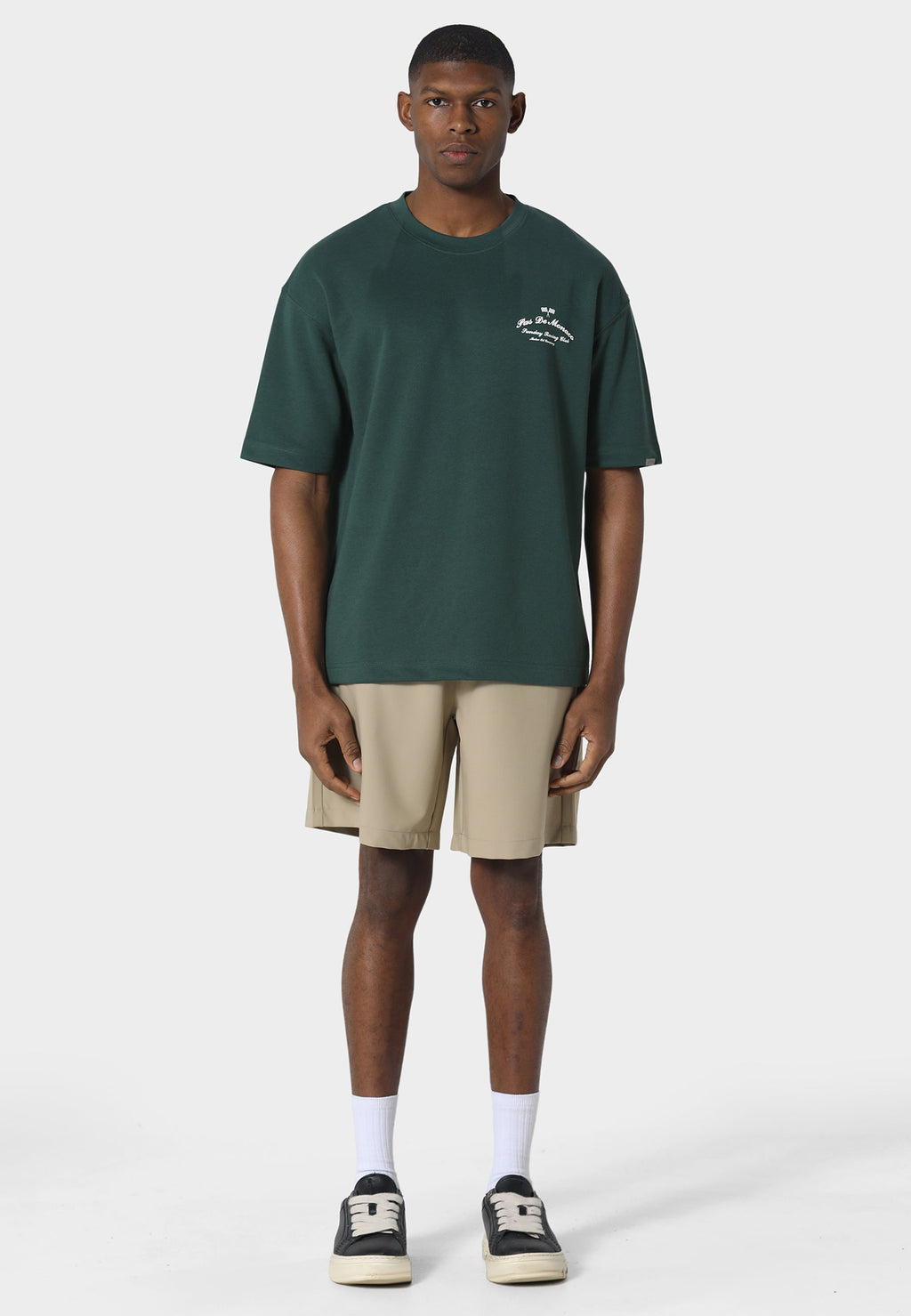 Slanted Pedosa Green T-Shirt