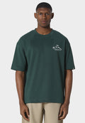 Slanted Pedosa Green T-Shirt