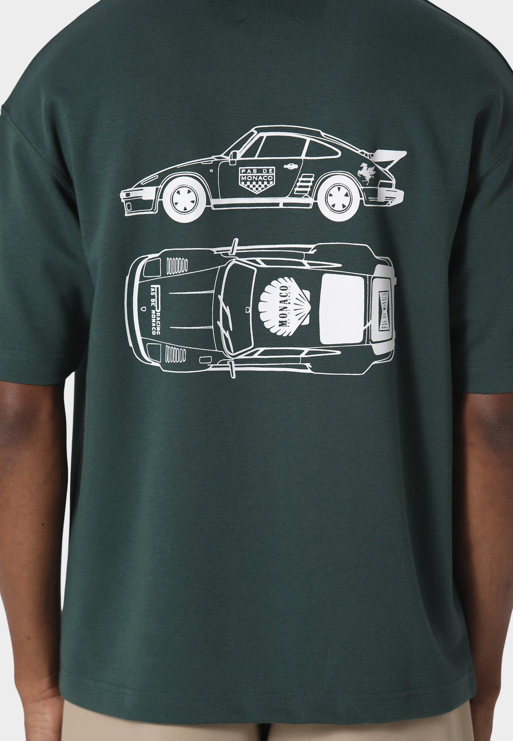 Slanted Pedosa Green T-Shirt