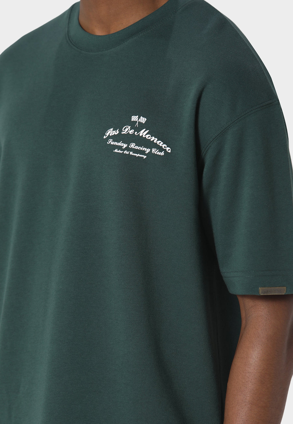 Slanted Pedosa Green T-Shirt
