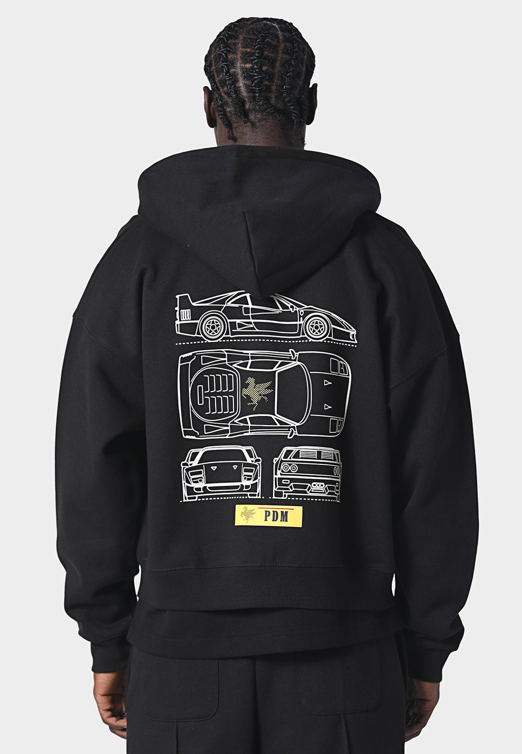 Soveriegn Zip Hoodie Black