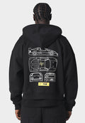 Soveriegn Zip Hoodie Black