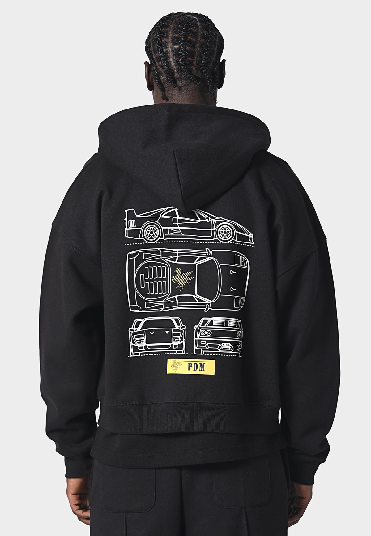 Soveriegn Zip Hoodie Black