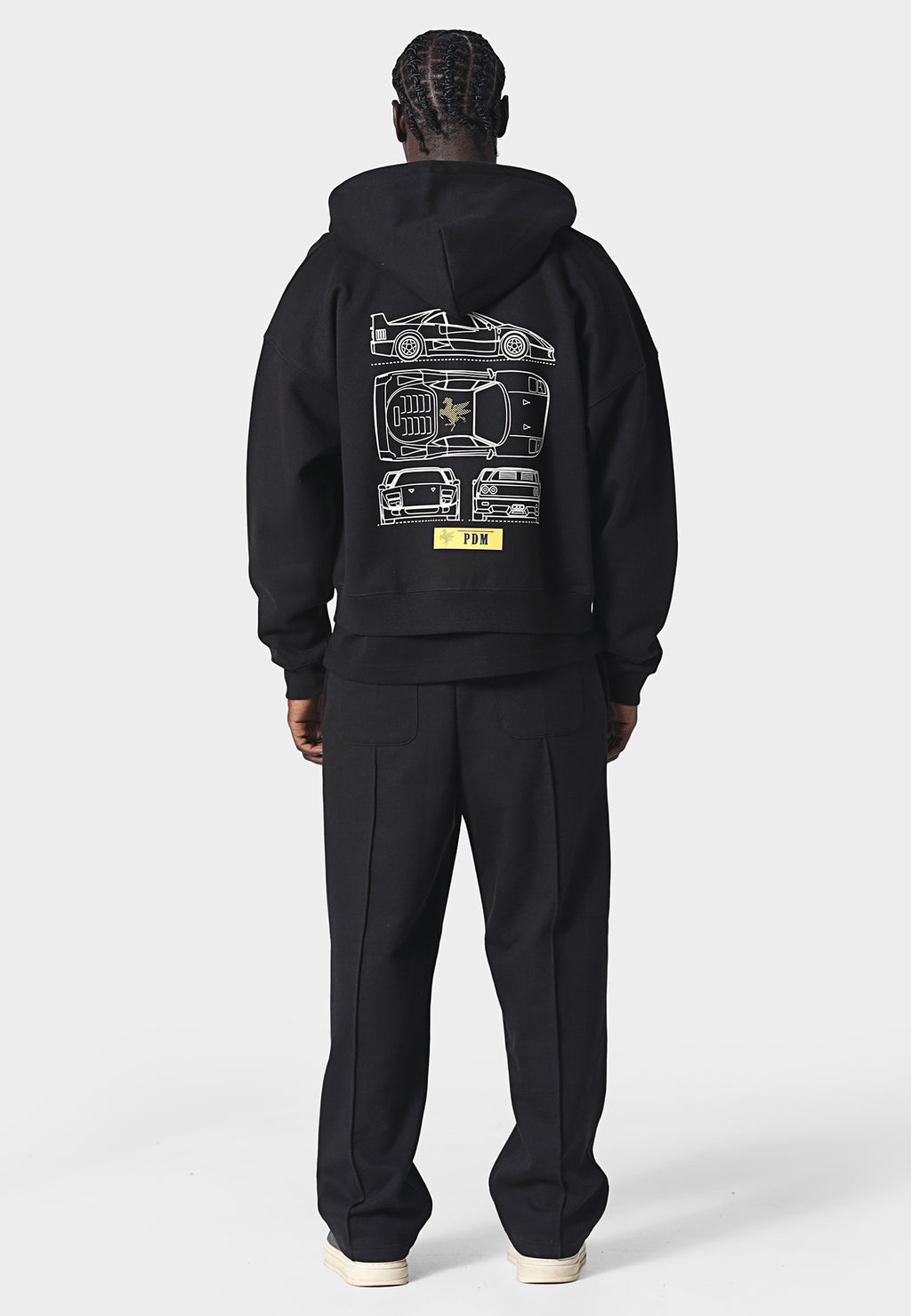 Soveriegn Zip Hoodie Black