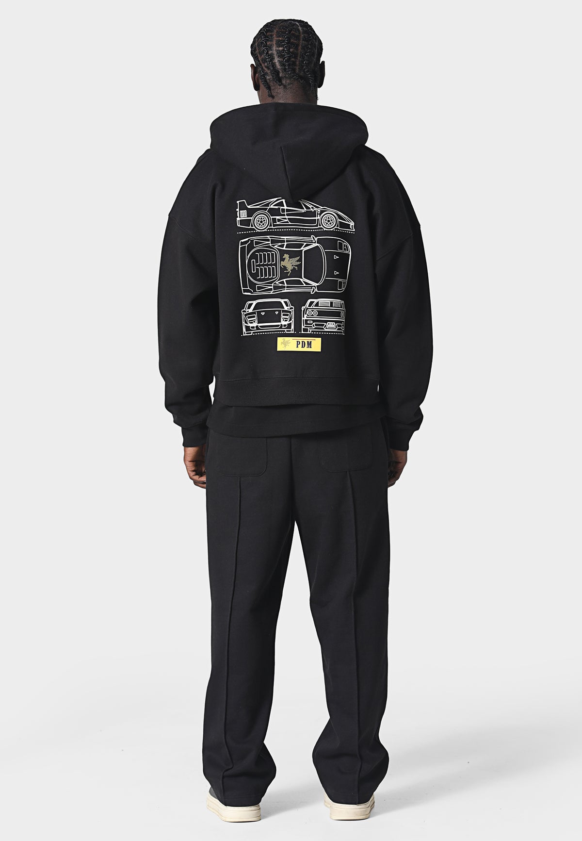 Soveriegn Zip Hoodie Black